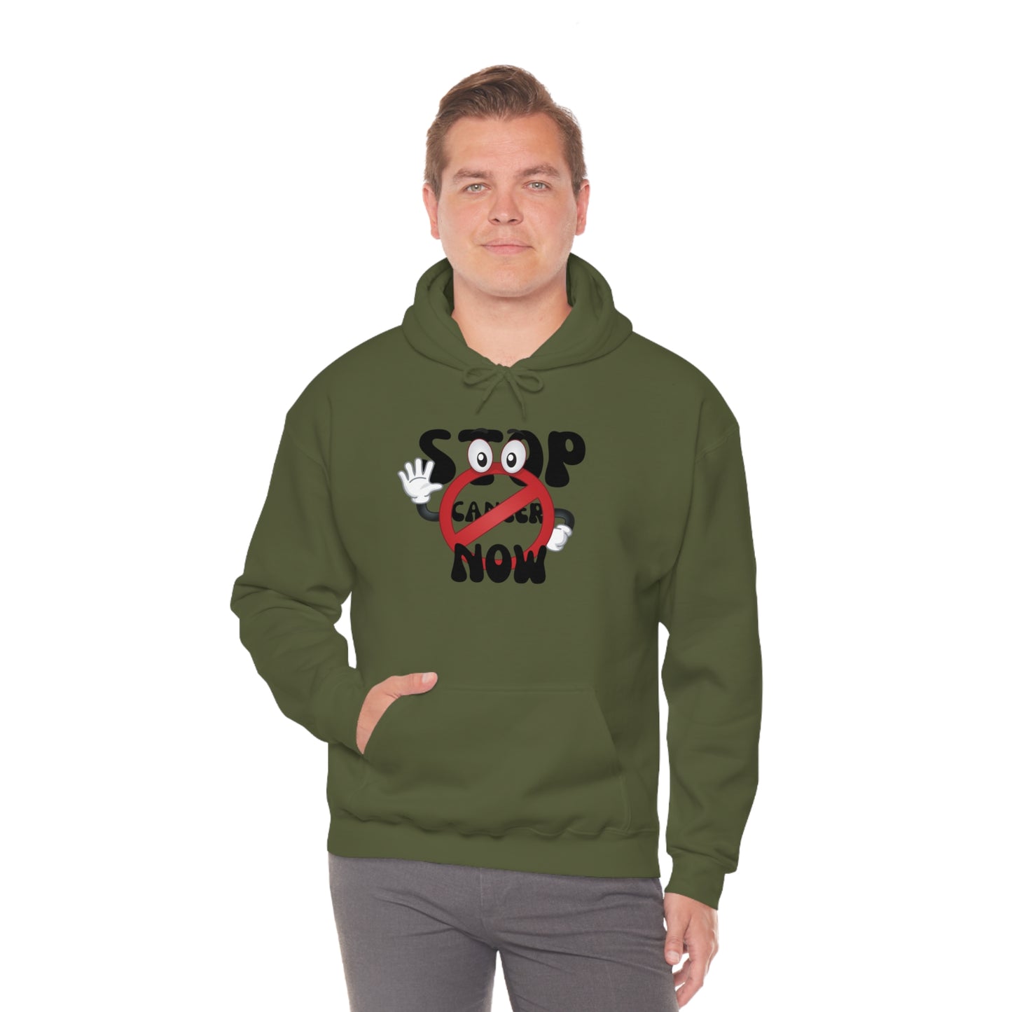 Cancer Awareness Unisex Heavy Blend™ Hooded Sweatshirt