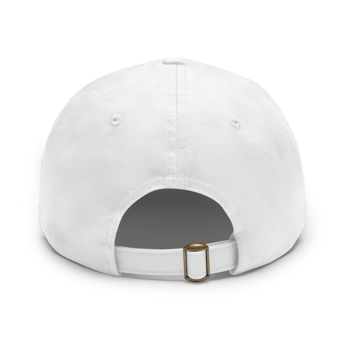 Sailing Dad Hat with Leather Patch (Rectangle)