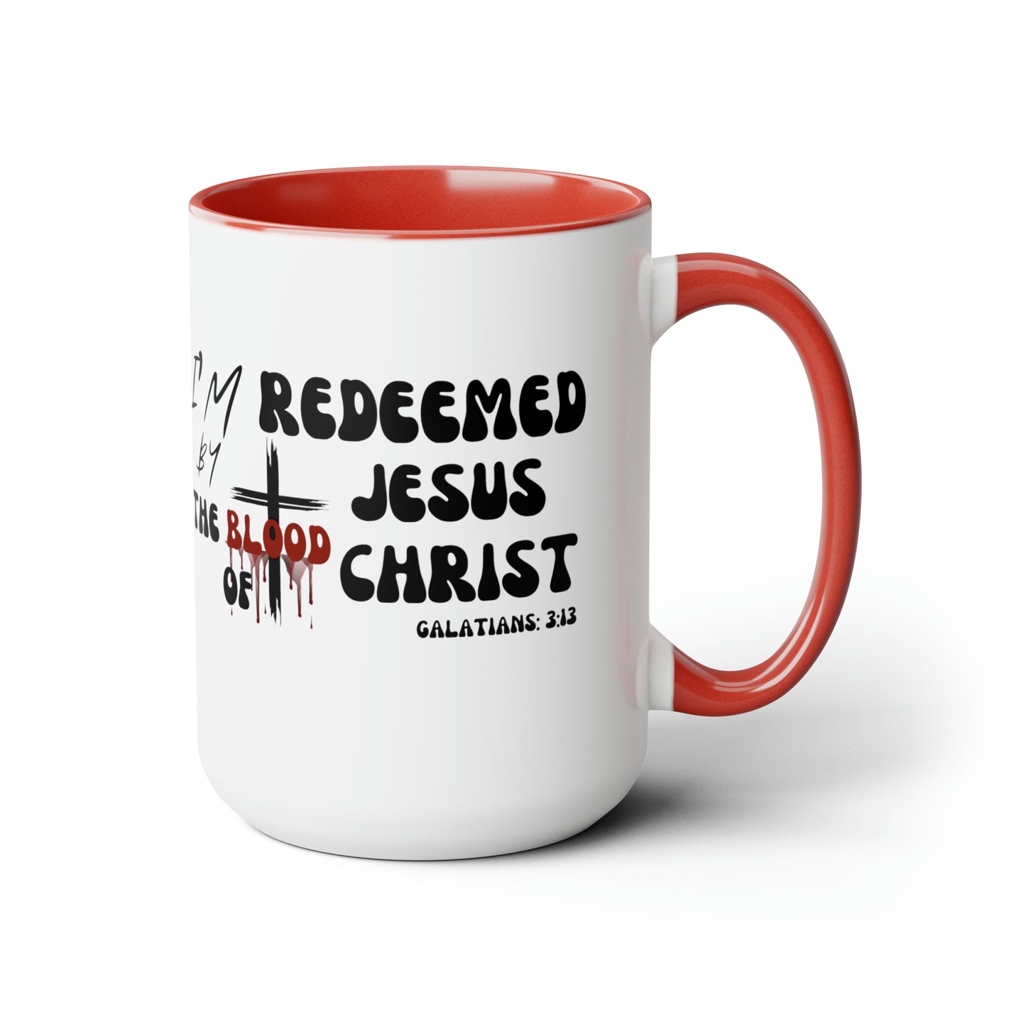 Christian Wear Two-Tone Coffee Mugs, 15oz