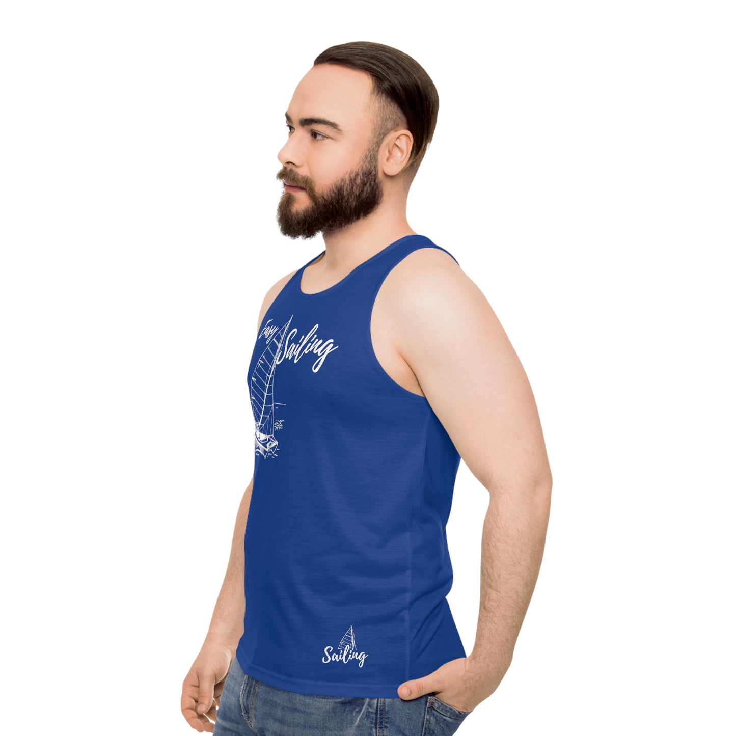 Sailing Unisex Tank Top (AOP)