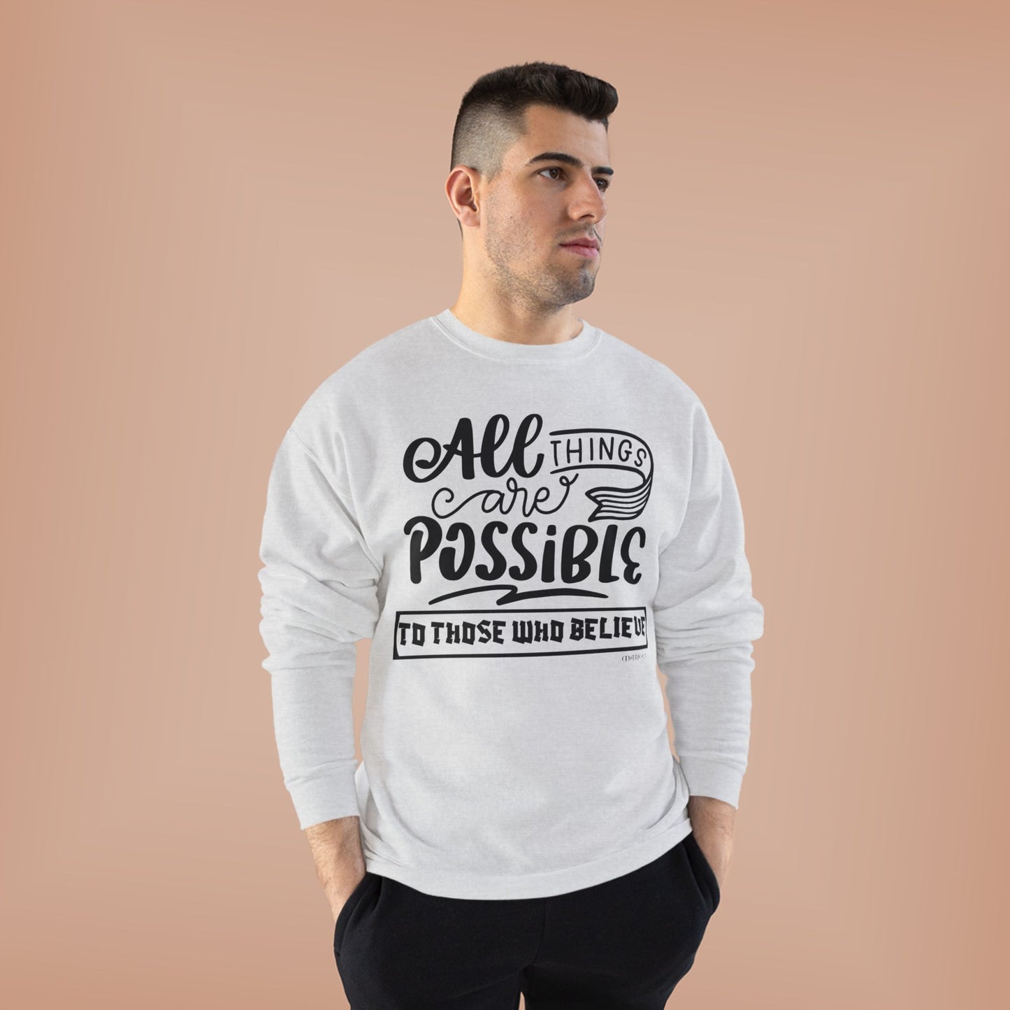 Christian wear Unisex EcoSmart® Crewneck Sweatshirt