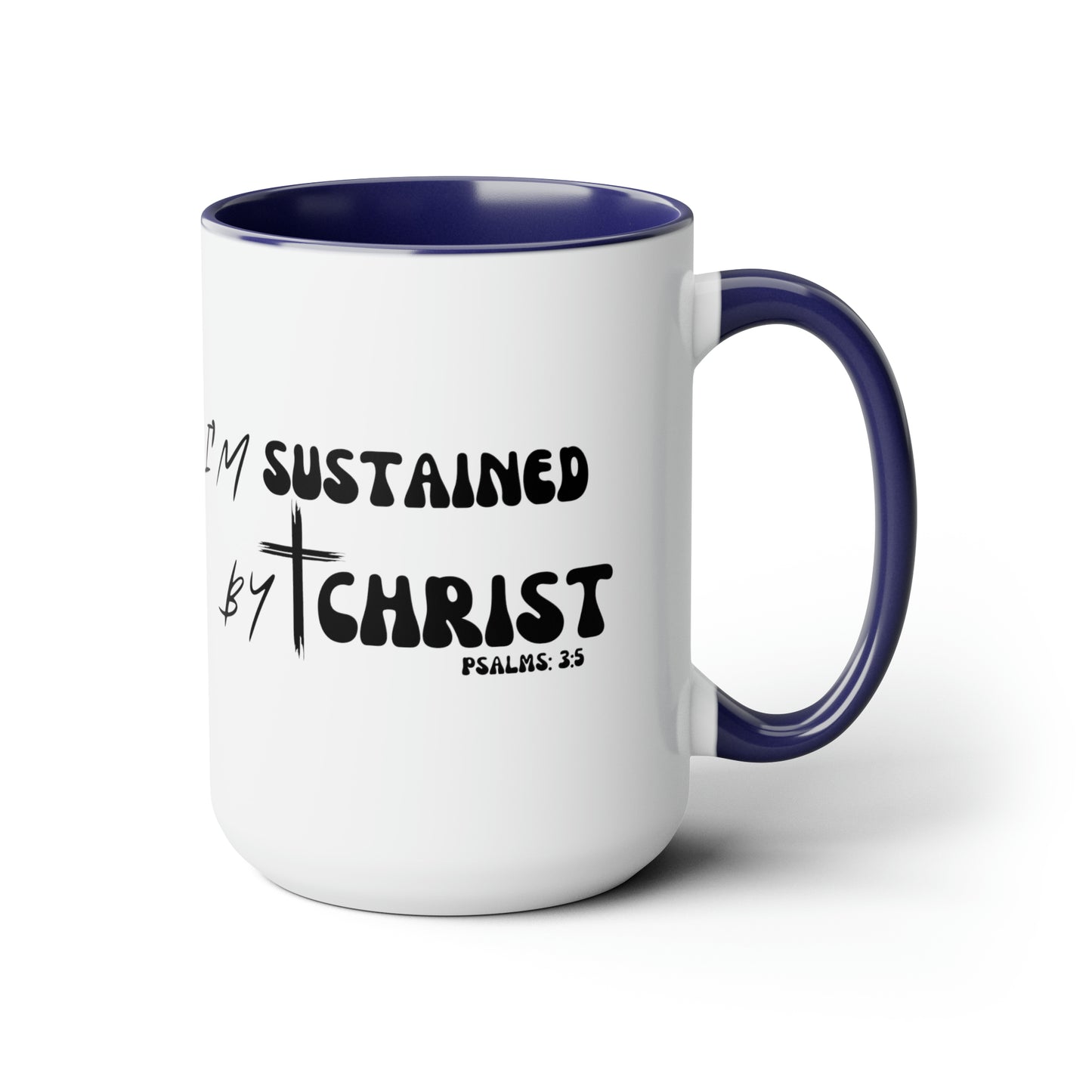 Christian Wear Two-Tone Coffee Mugs, 15oz