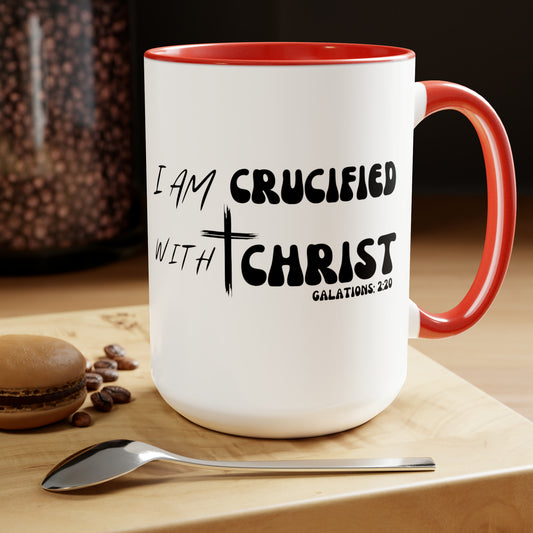 Christian Wear Two-Tone Coffee Mugs, 15oz