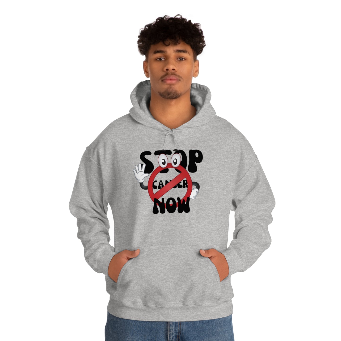 Cancer Awareness Unisex Heavy Blend™ Hooded Sweatshirt