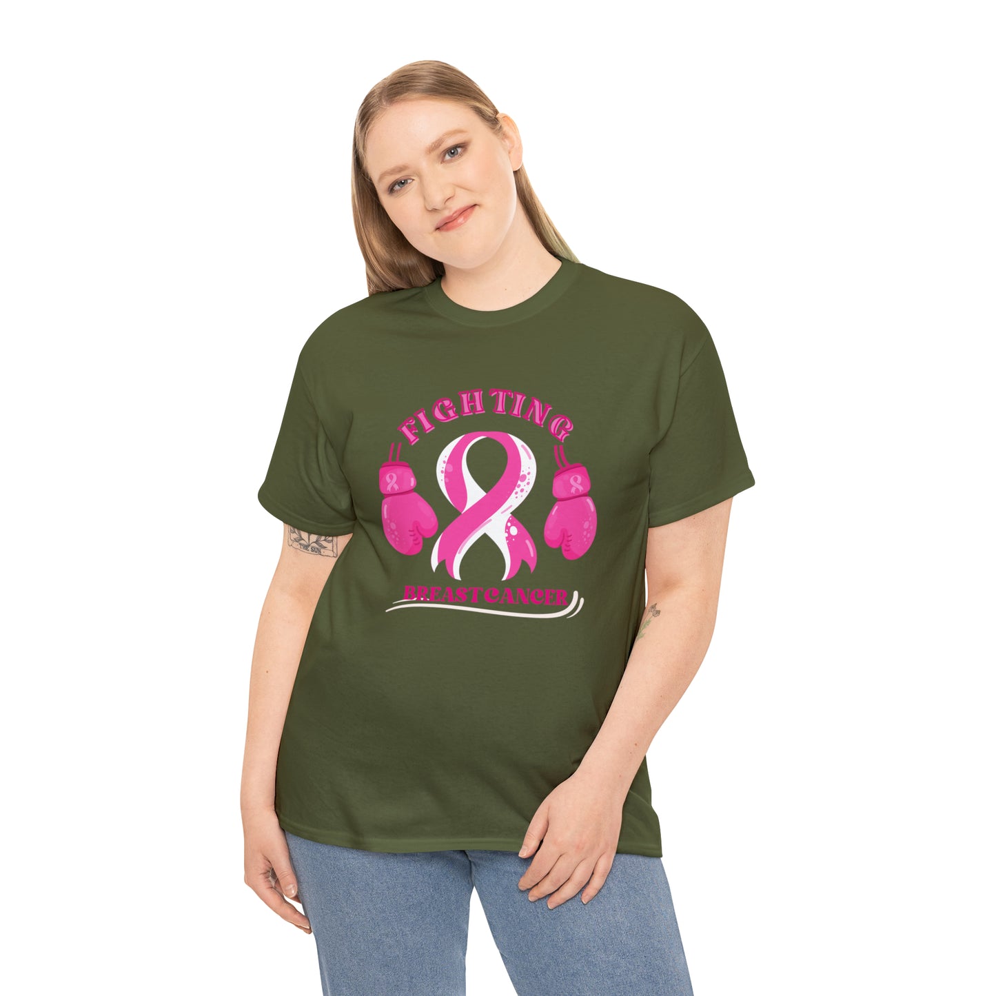 Cancer Unisex Heavy Cotton Tee