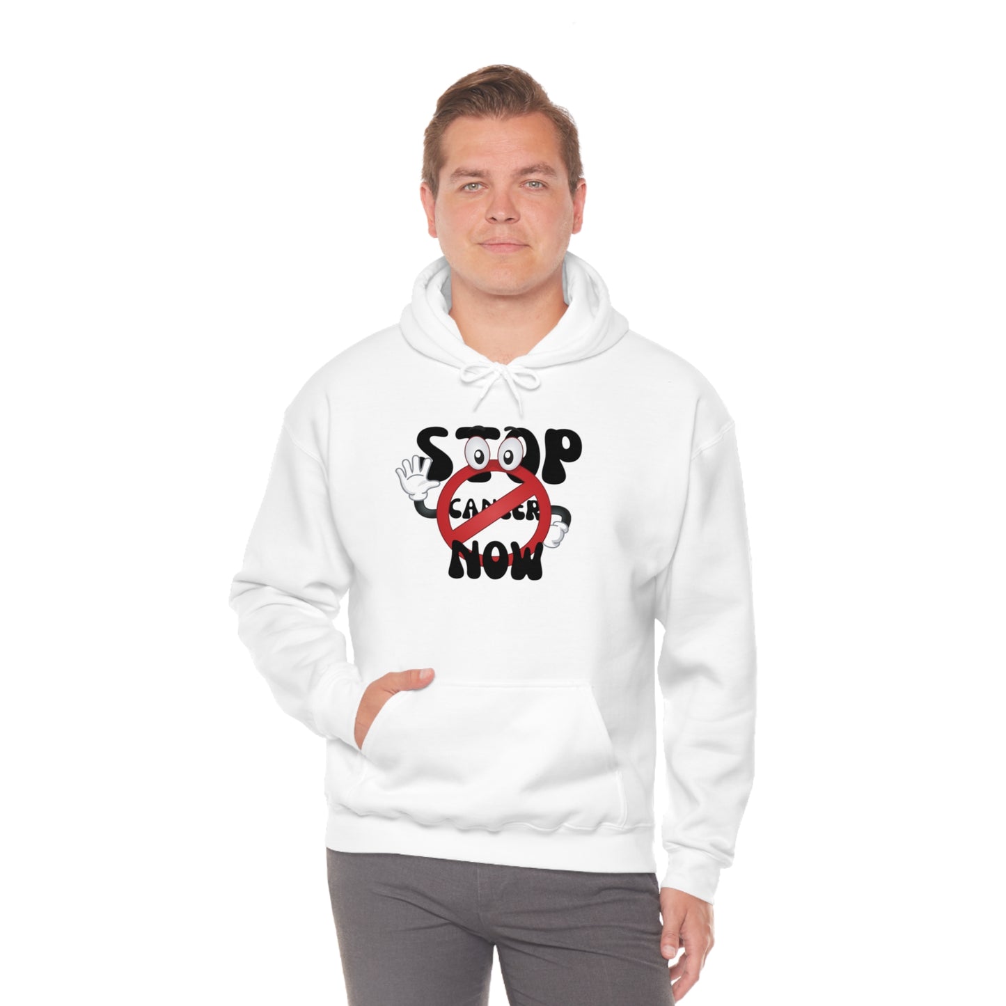 Cancer Awareness Unisex Heavy Blend™ Hooded Sweatshirt