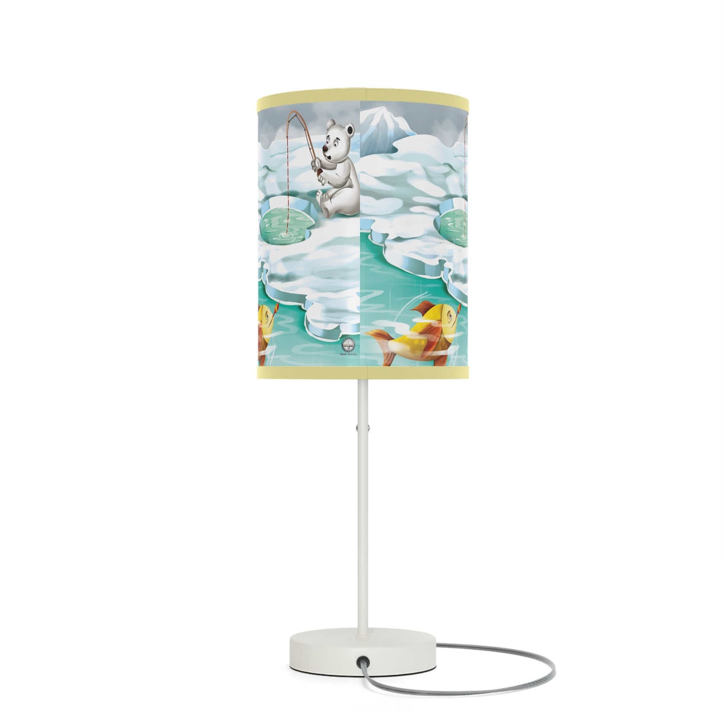 Poro The Polar Bear Lamp on a Stand, US|CA plug