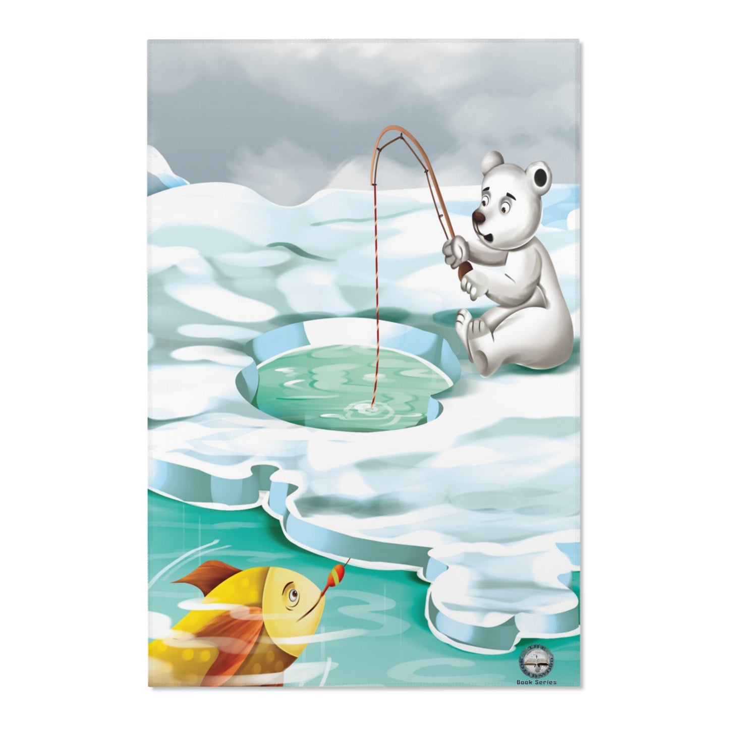 Poro The Polar Bear Area Rugs