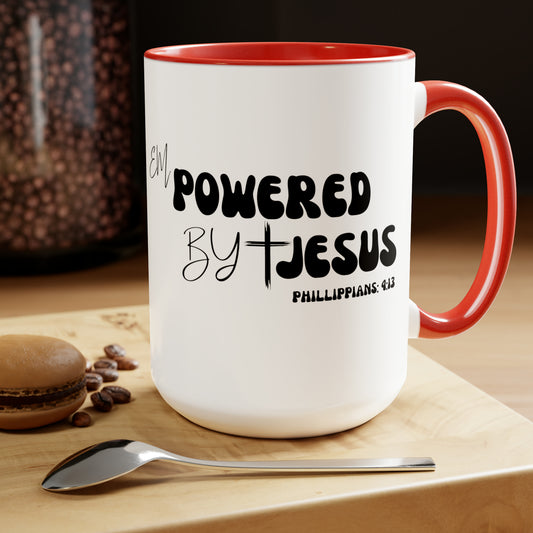 Christian Wear Two-Tone Coffee Mugs, 15oz