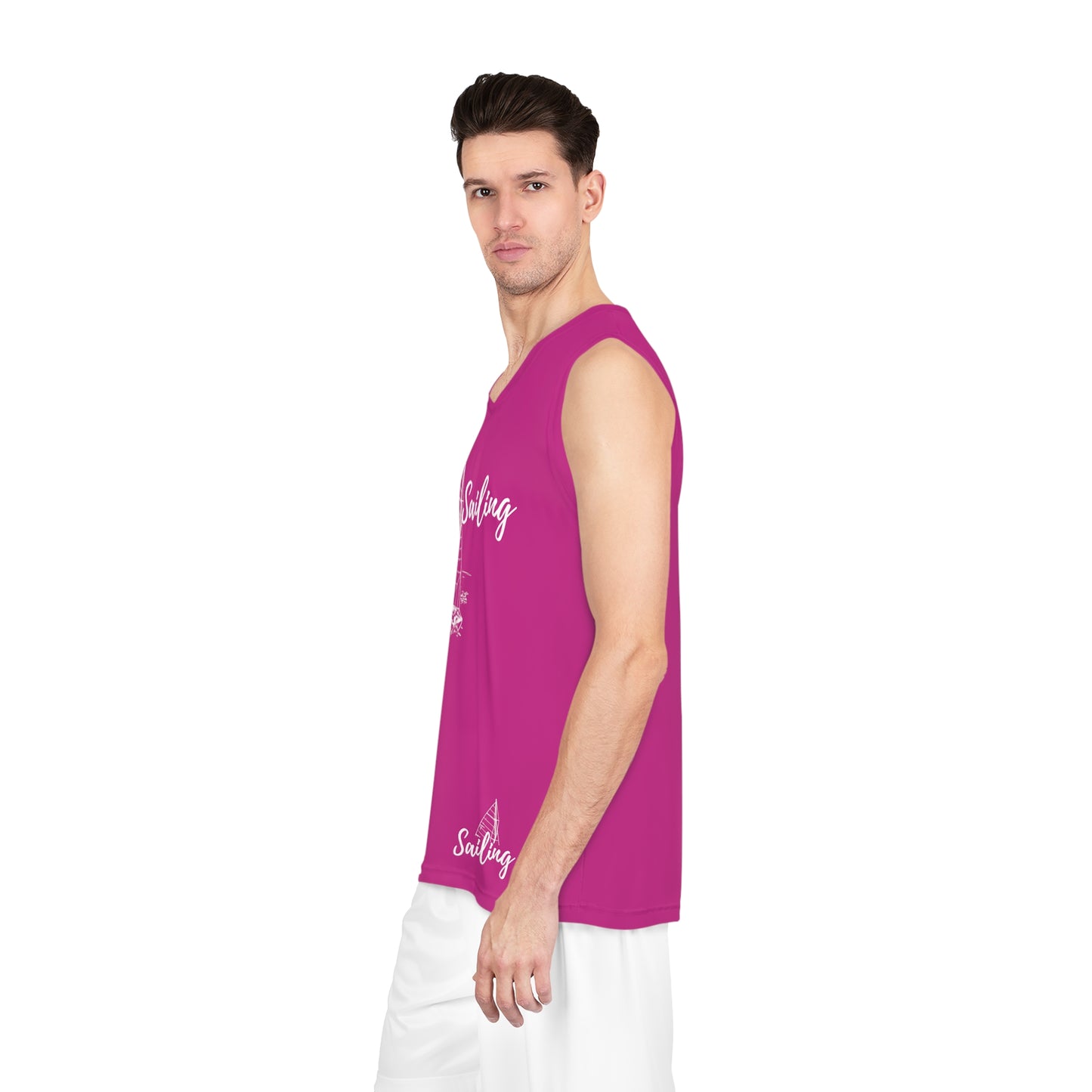 Sailing Basketball Jersey (AOP)