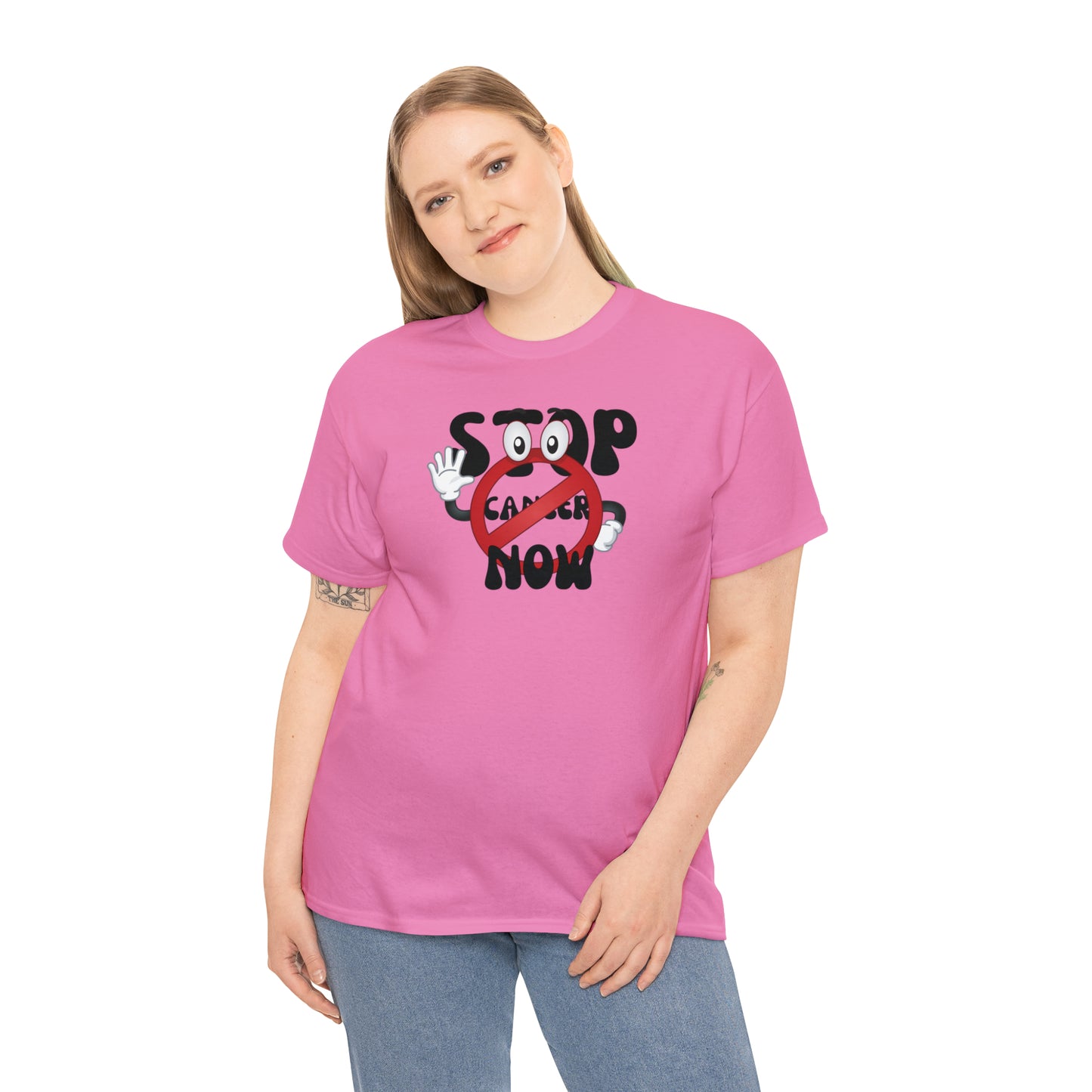 Cancer Awareness Unisex Heavy Cotton Tee