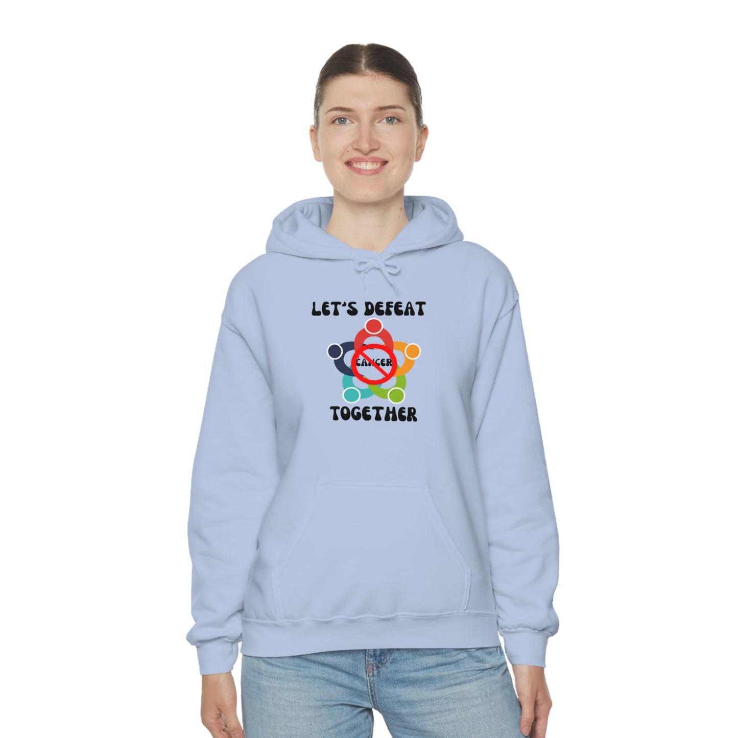 Cancer Awareness Unisex Heavy Blend™ Hooded Sweatshirt