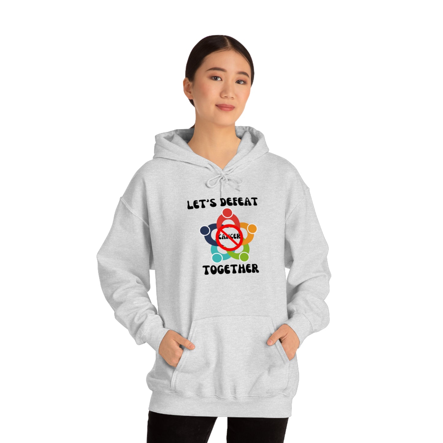 Cancer Awareness Unisex Heavy Blend™ Hooded Sweatshirt