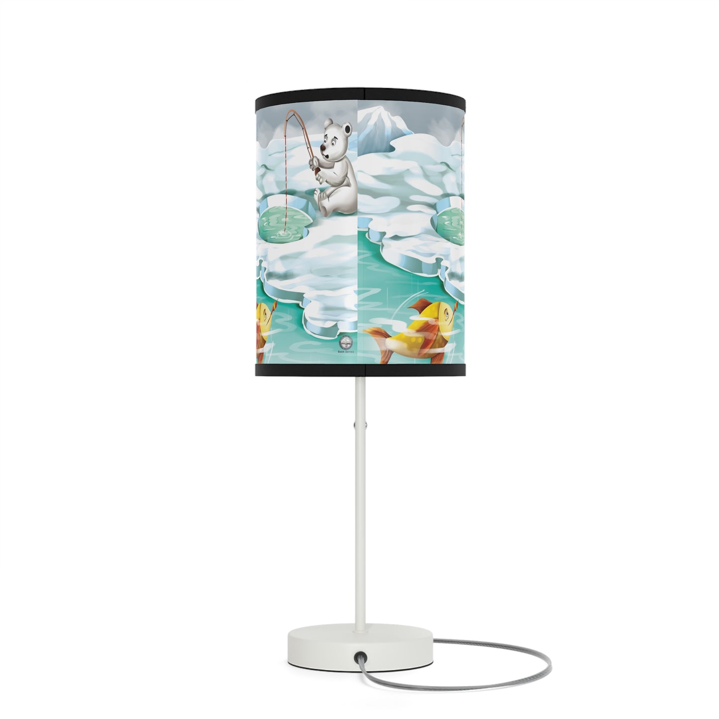 Poro The Polar Bear Lamp on a Stand, US|CA plug