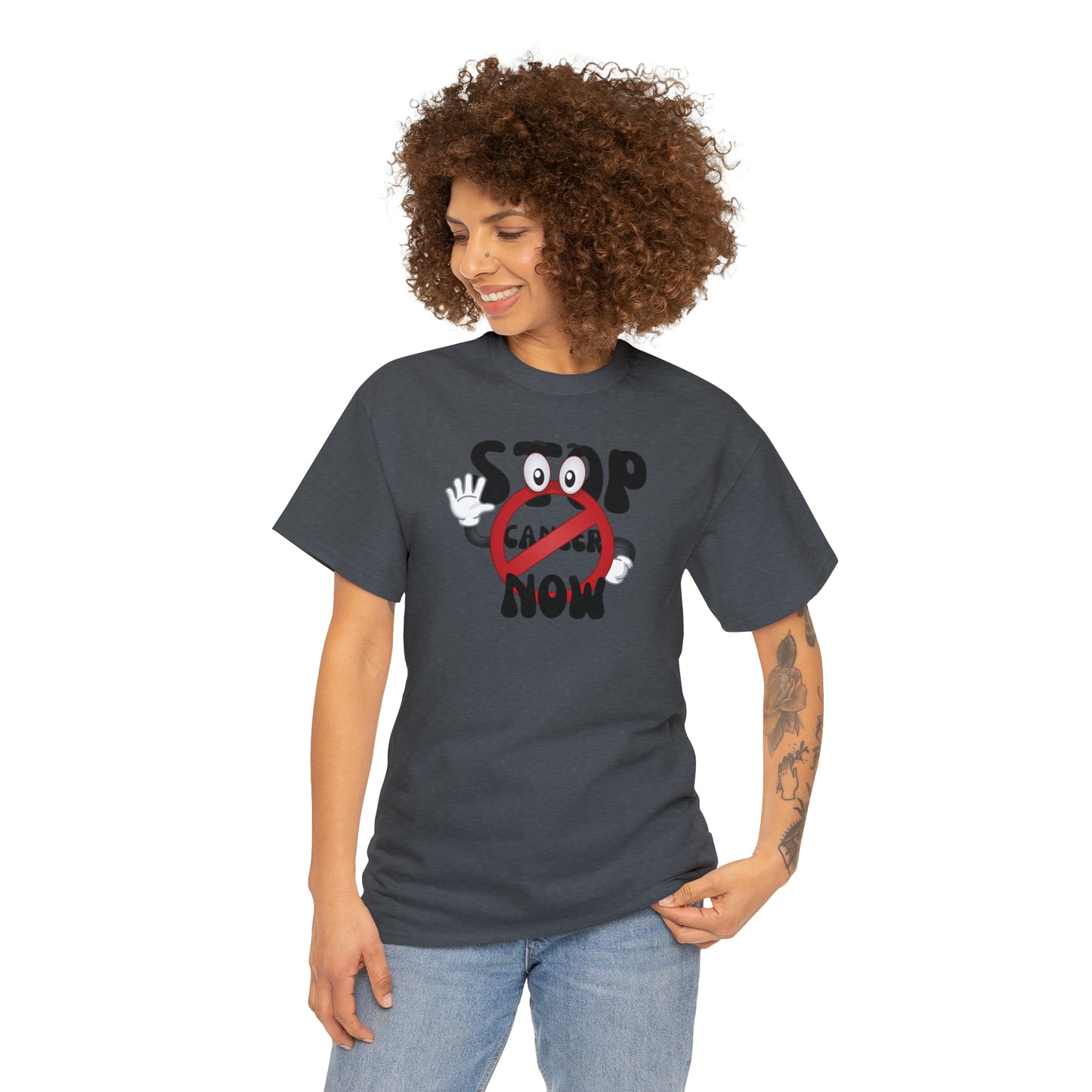 Cancer Awareness Unisex Heavy Cotton Tee