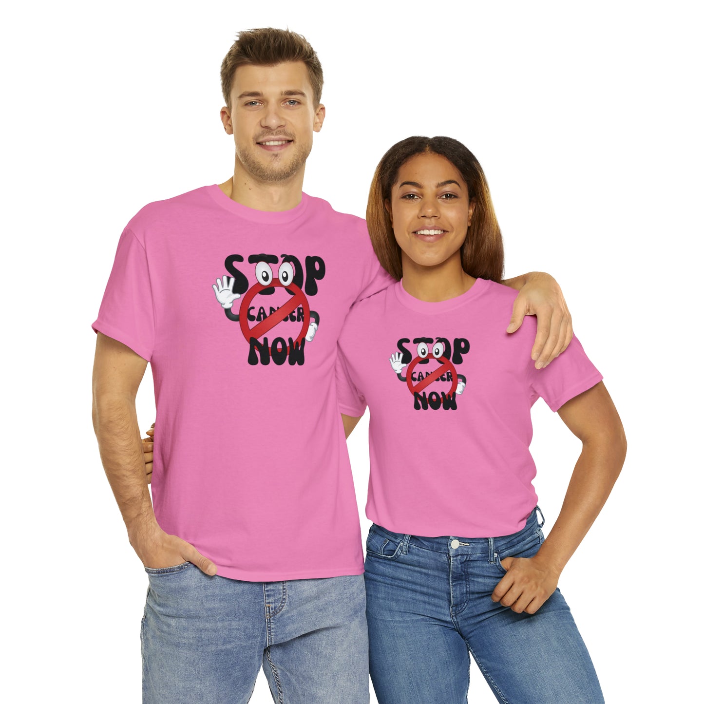 Cancer Awareness Unisex Heavy Cotton Tee