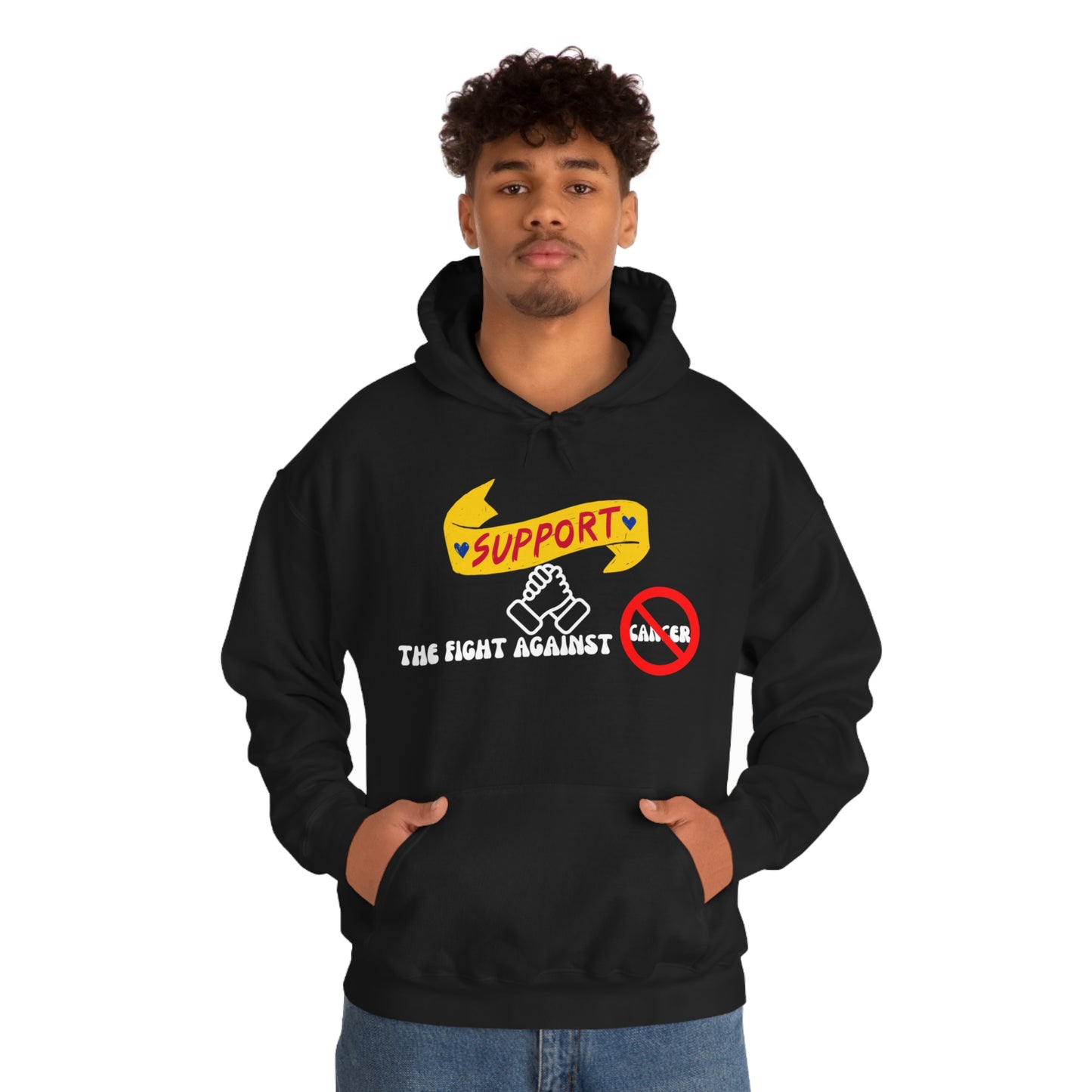 Cancer Awareness Unisex Heavy Blend™ Hooded Sweatshirt