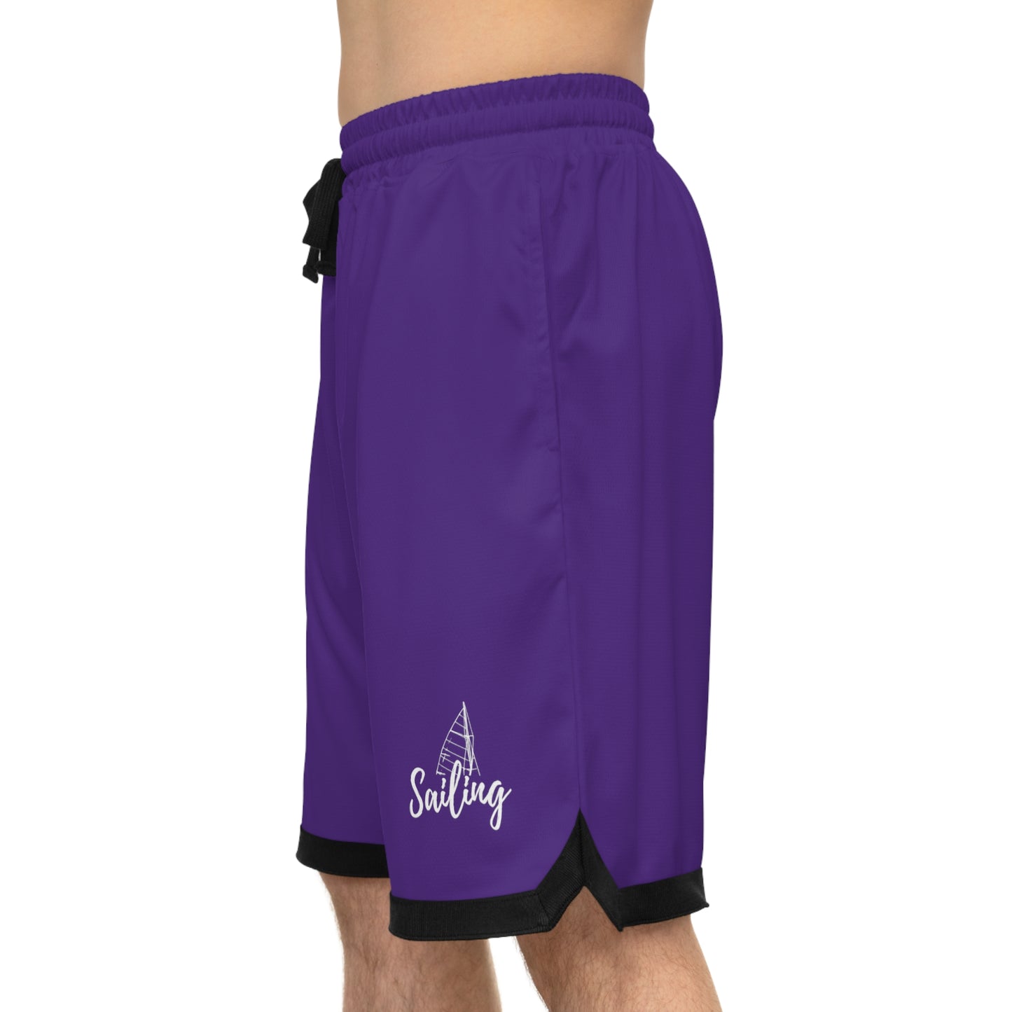 Sailing Basketball Rib Shorts (AOP)