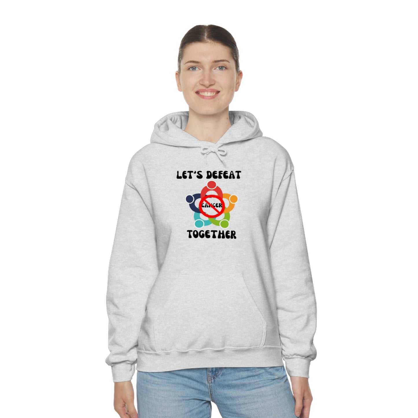 Cancer Awareness Unisex Heavy Blend™ Hooded Sweatshirt