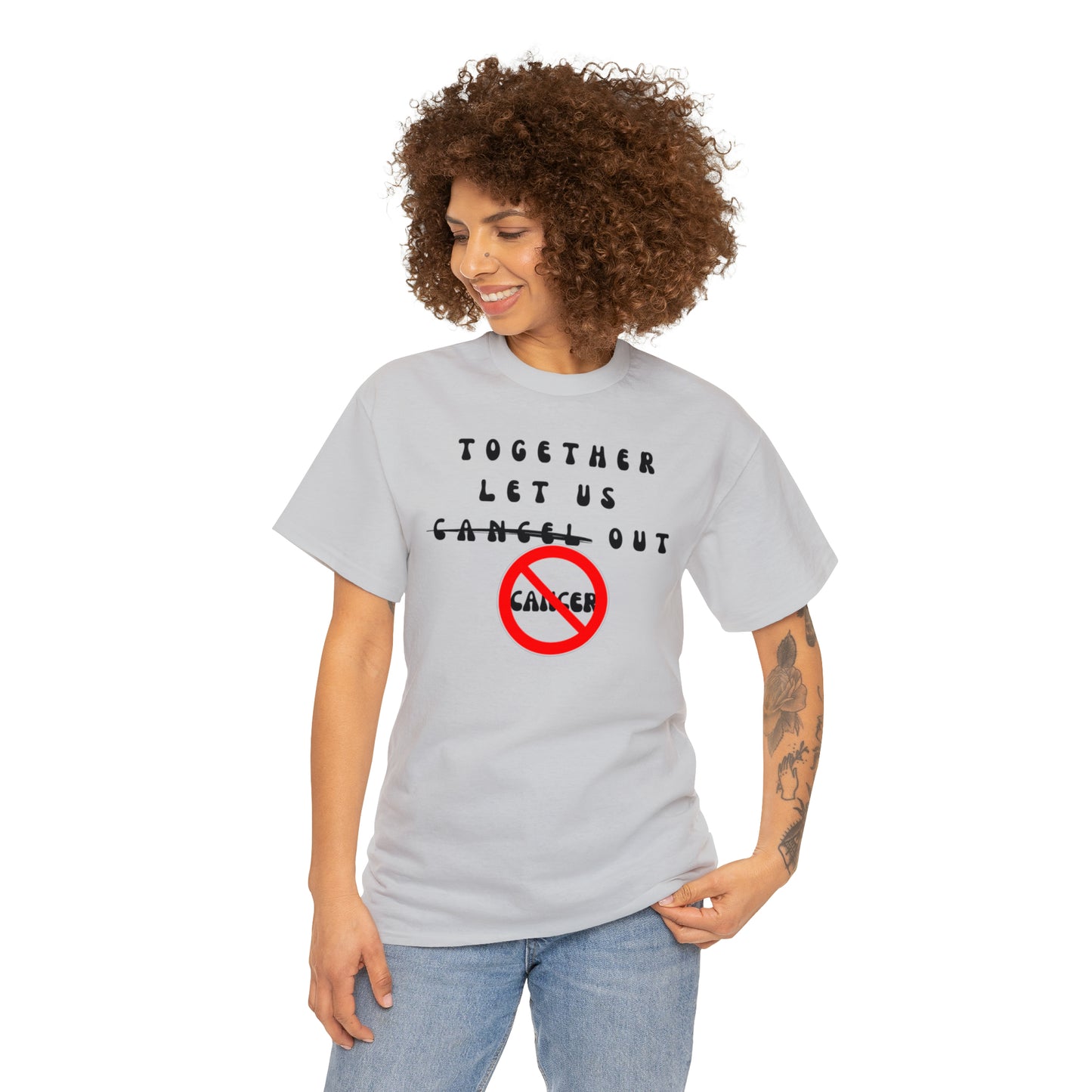 Cancer Unisex Heavy Cotton Tee