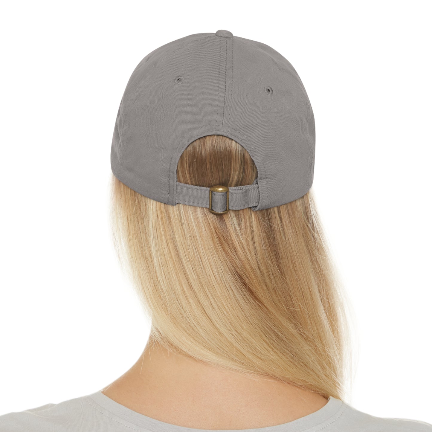 Sailing Dad Hat with Leather Patch (Rectangle)