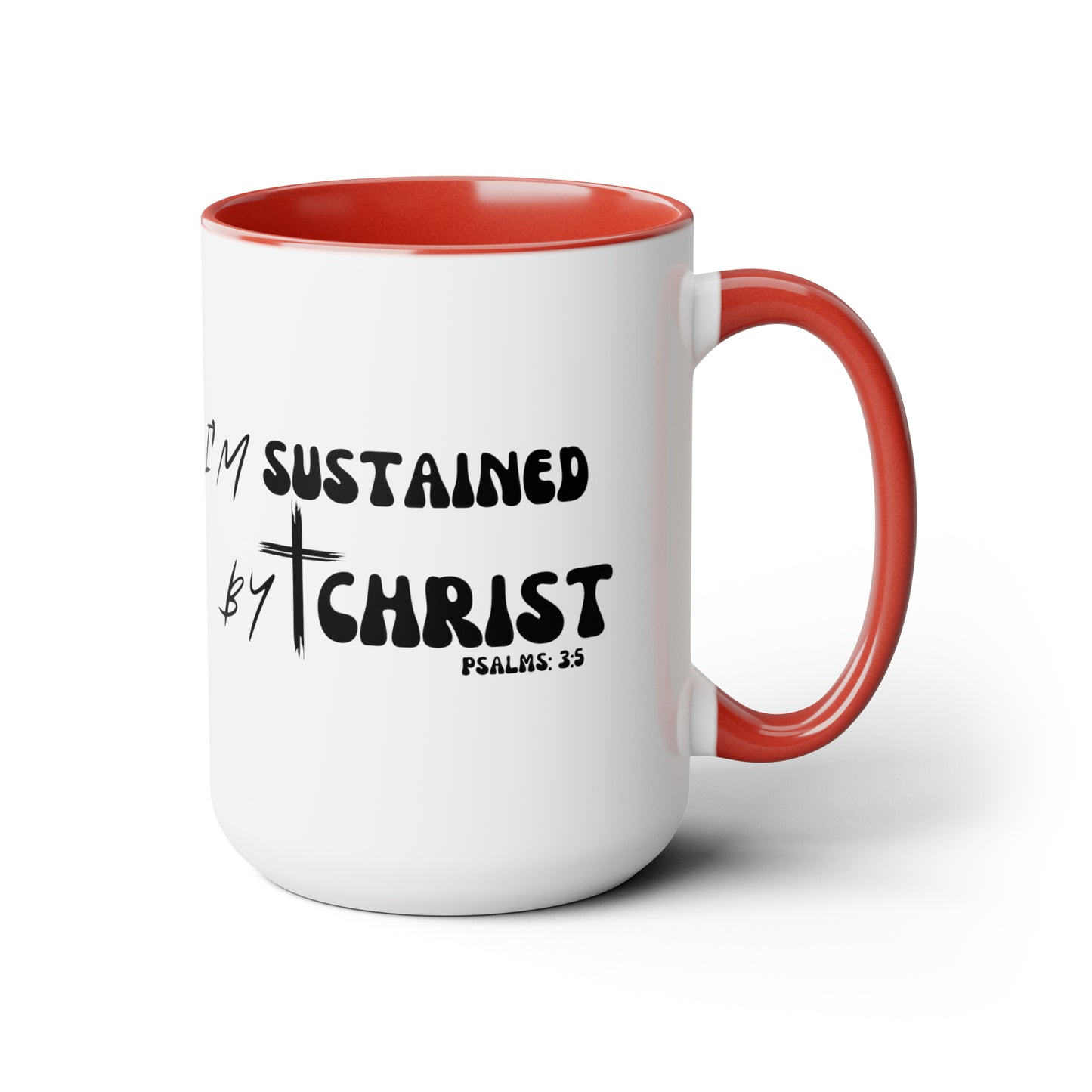 Christian Wear Two-Tone Coffee Mugs, 15oz