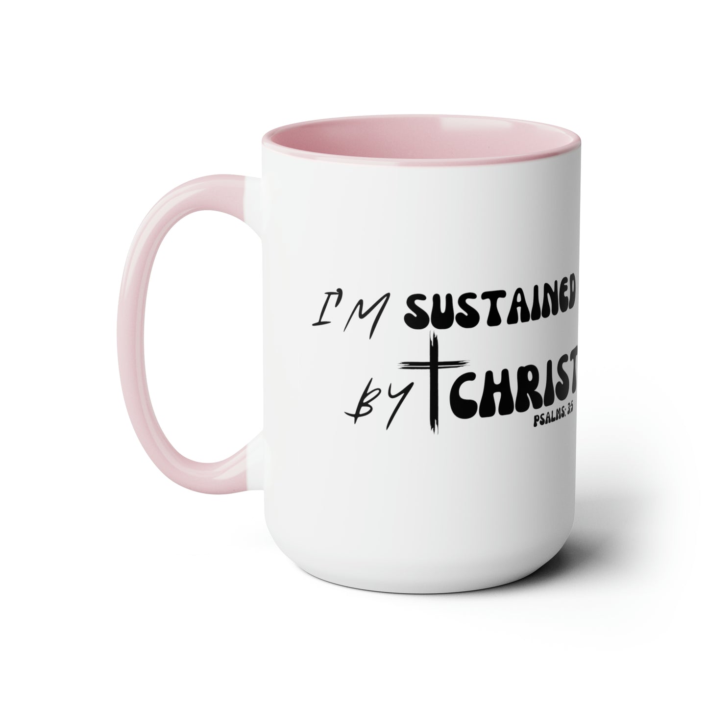 Christian Wear Two-Tone Coffee Mugs, 15oz