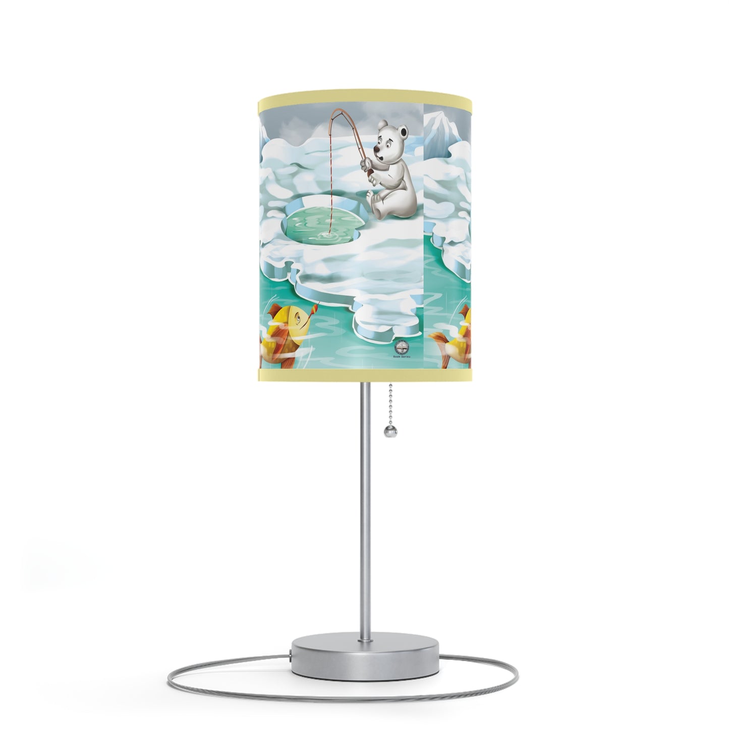 Poro The Polar Bear Lamp on a Stand, US|CA plug