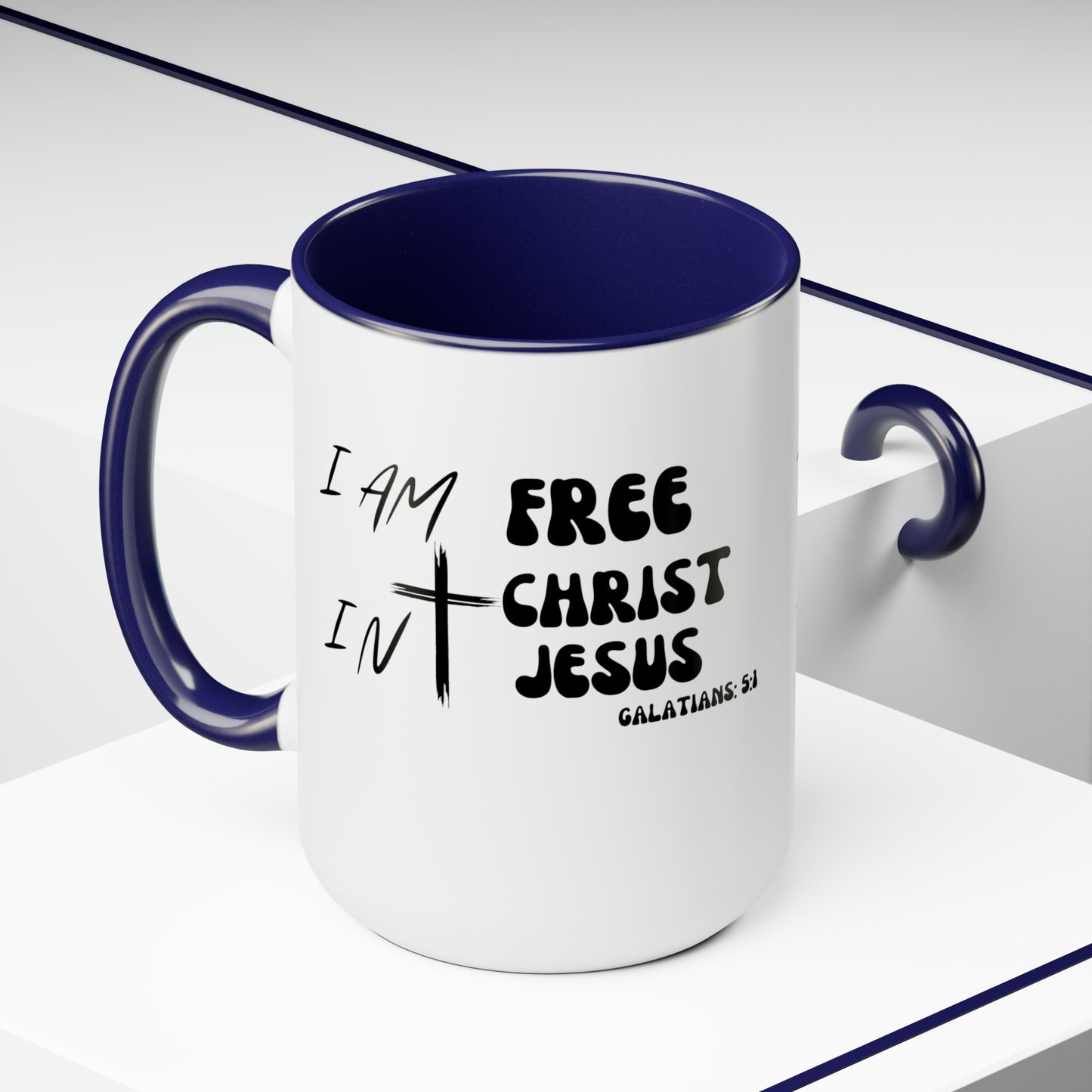 Christian WearTwo-Tone Coffee Mugs, 15oz