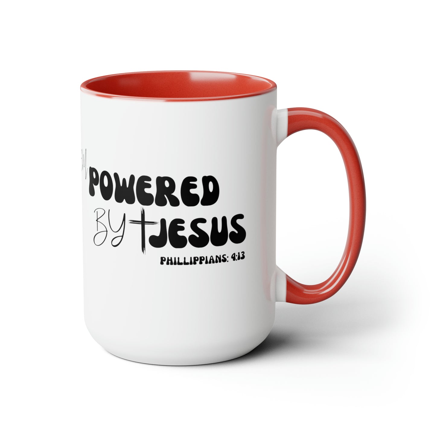 Christian Wear Two-Tone Coffee Mugs, 15oz