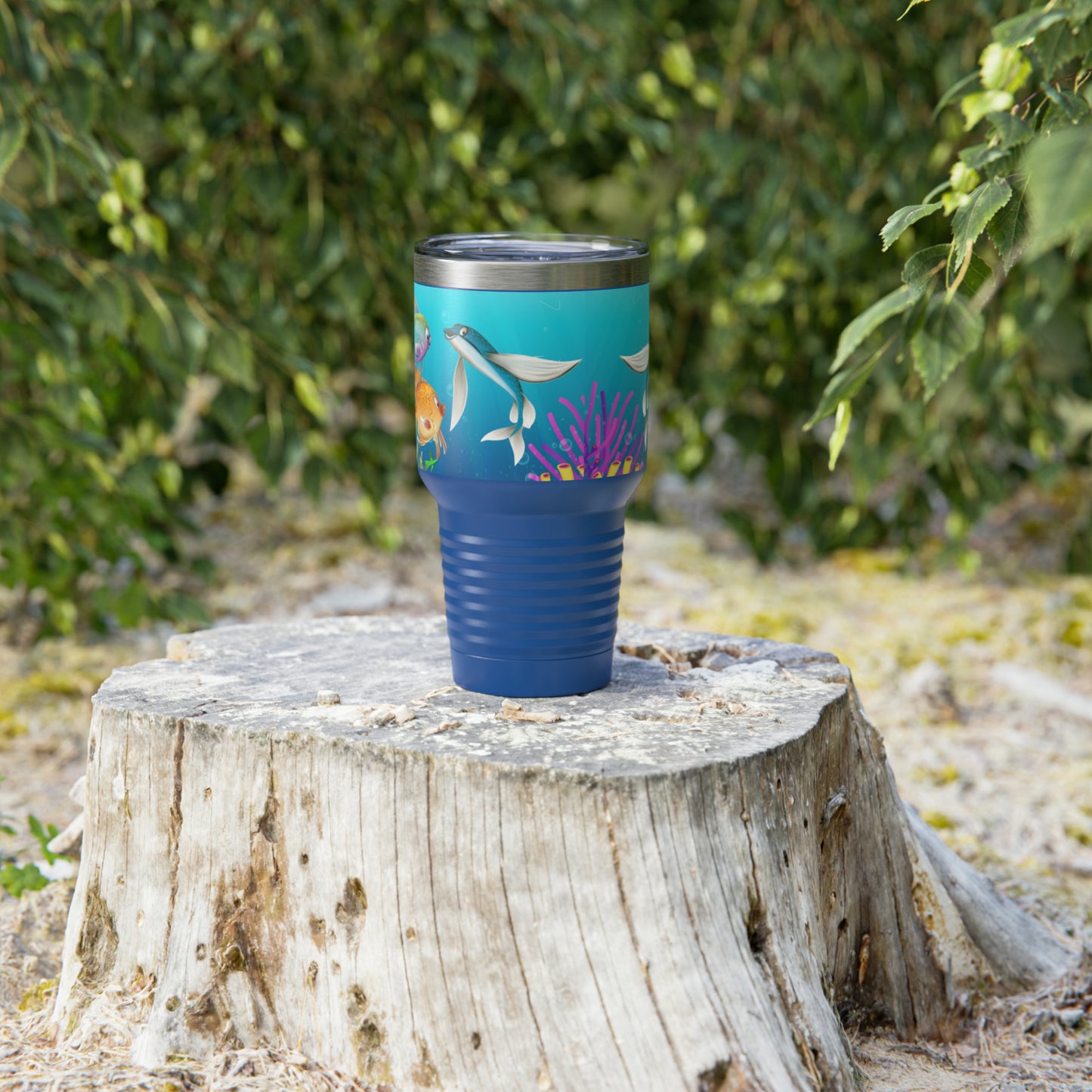 Finley The Flying Fish Ringneck Tumbler, 30oz