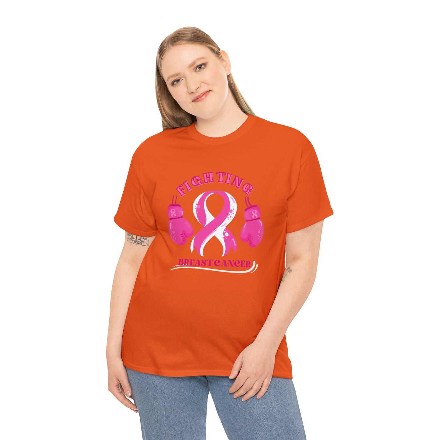 Cancer Unisex Heavy Cotton Tee