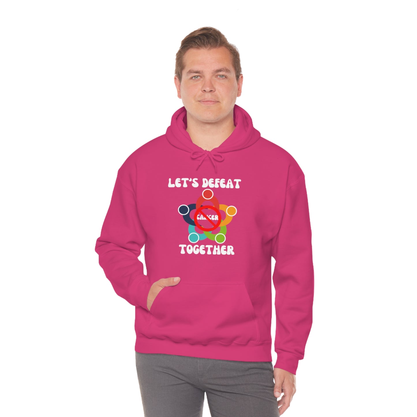 Cancer Awareness Unisex Heavy Blend™ Hooded Sweatshirt