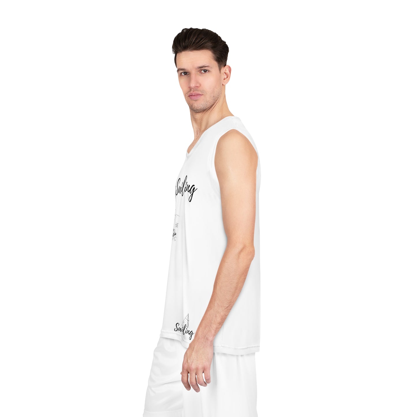 Sailing Basketball Jersey (AOP)