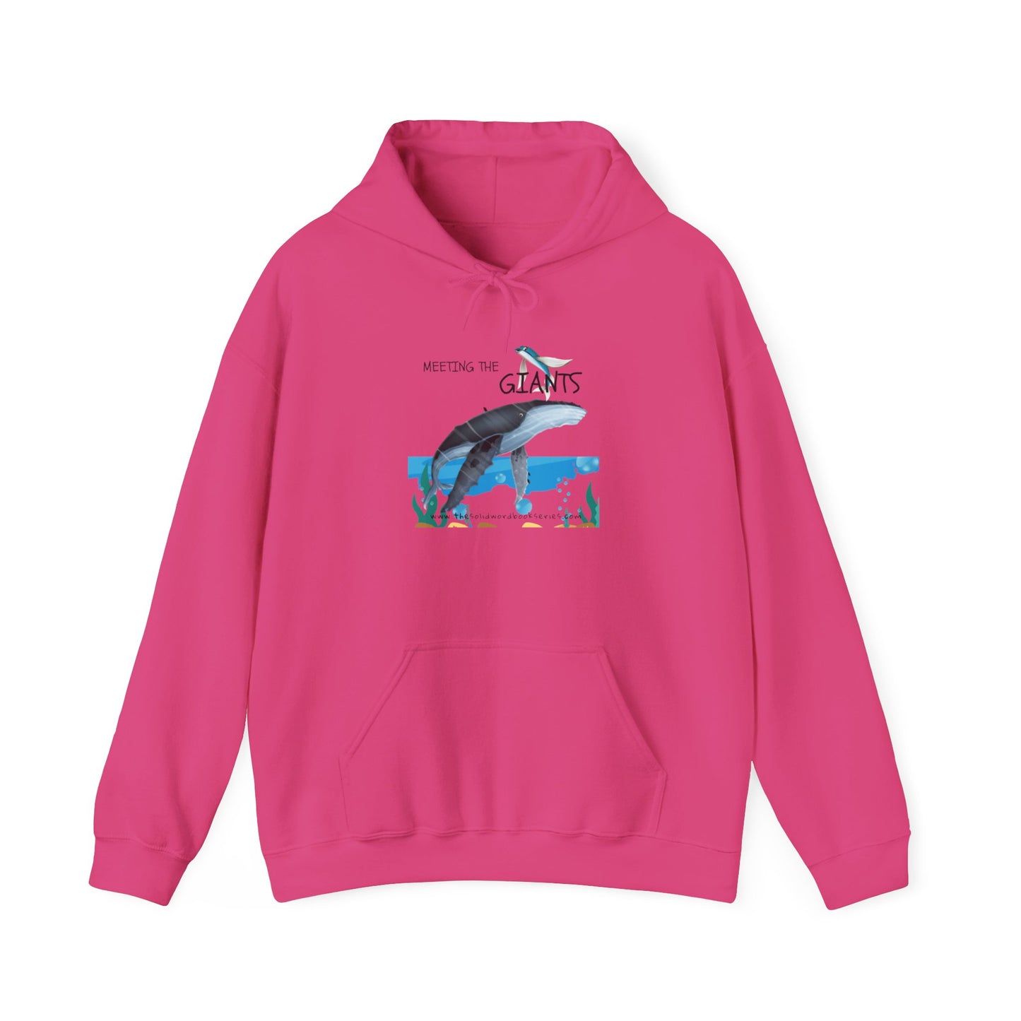 Finley the Flying Fish Unisex Heavy Blend™ Hooded Sweatshirt