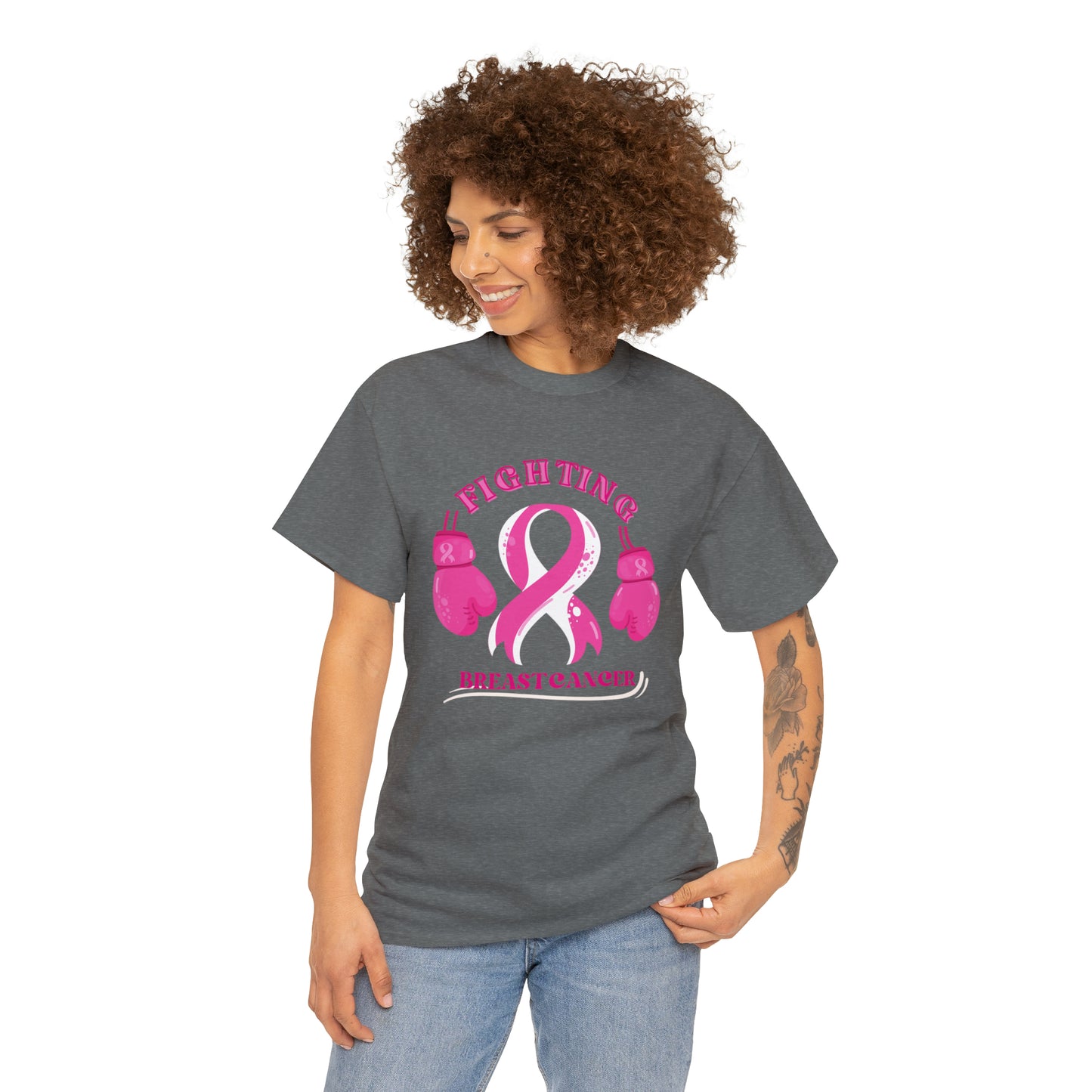 Cancer Unisex Heavy Cotton Tee