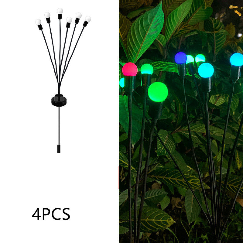 Simulation Firefly Solar Light Outdoor Garden Decoration