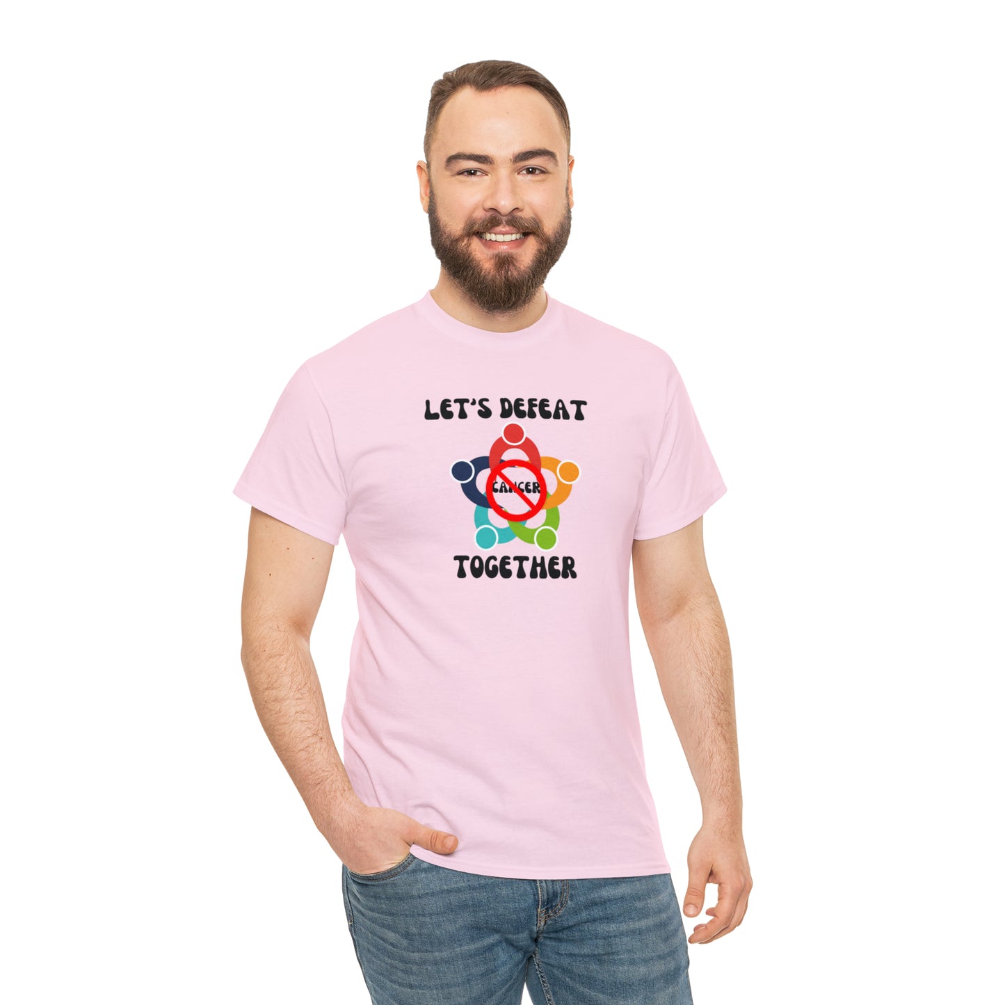 Cancer Awareness Unisex Heavy Cotton Tee