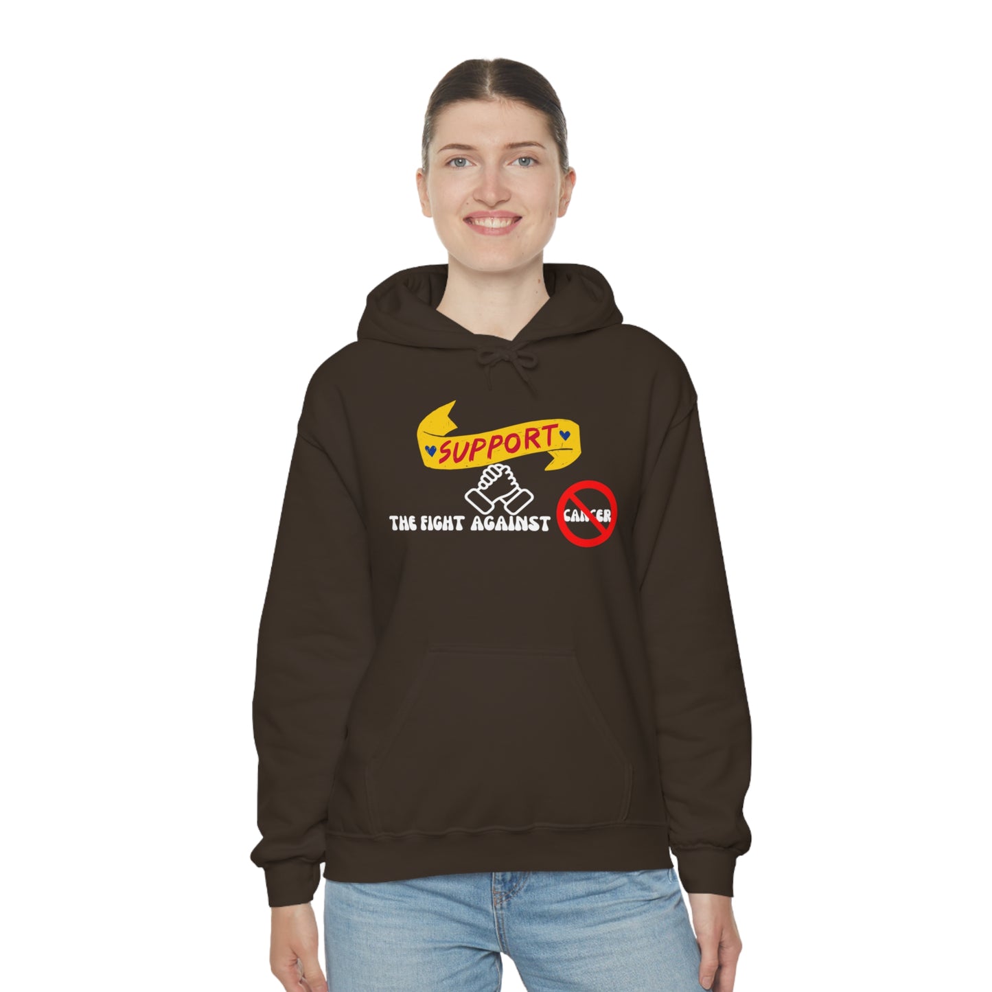 Cancer Awareness Unisex Heavy Blend™ Hooded Sweatshirt