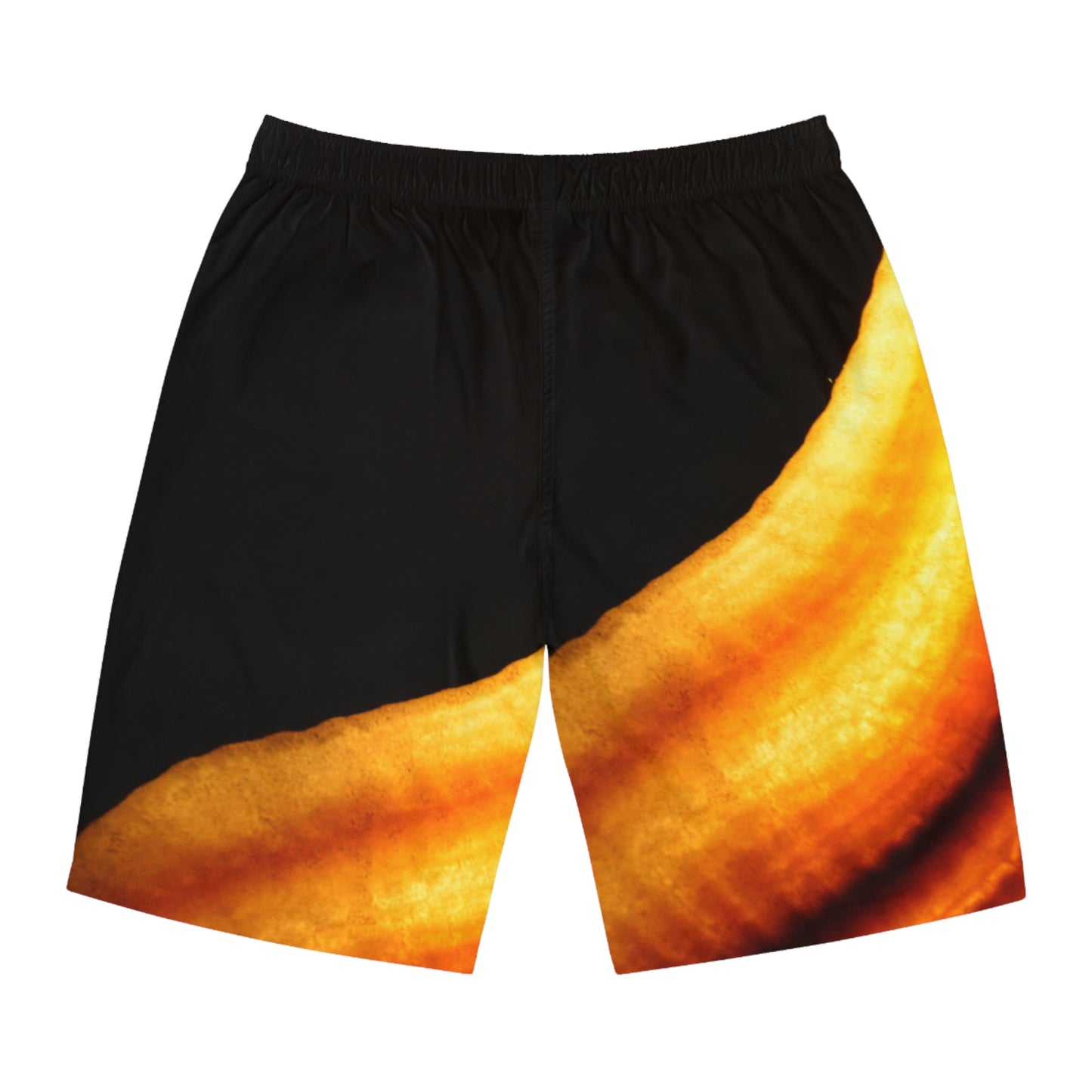 Exotic Print Men's Elastic Beach Shorts (AOP)