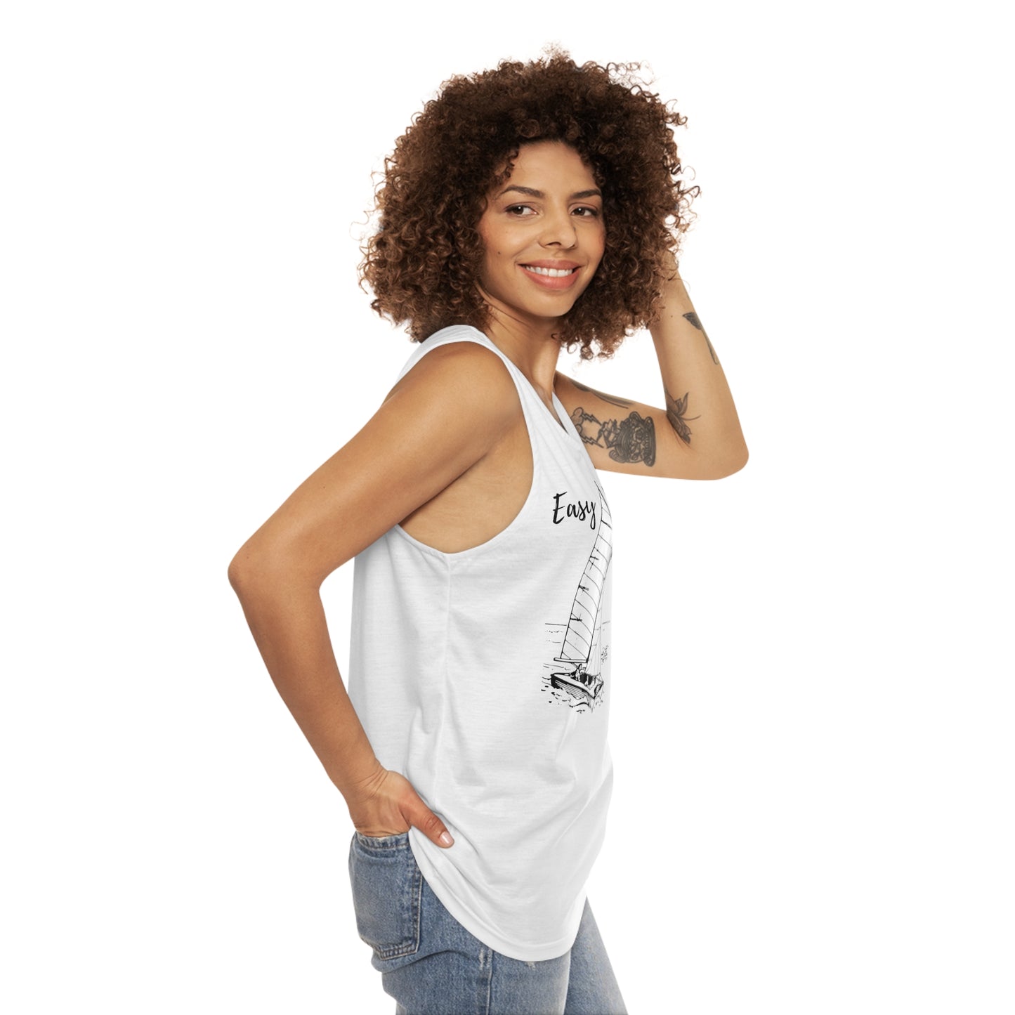 Sailing Unisex Tank Top (AOP)