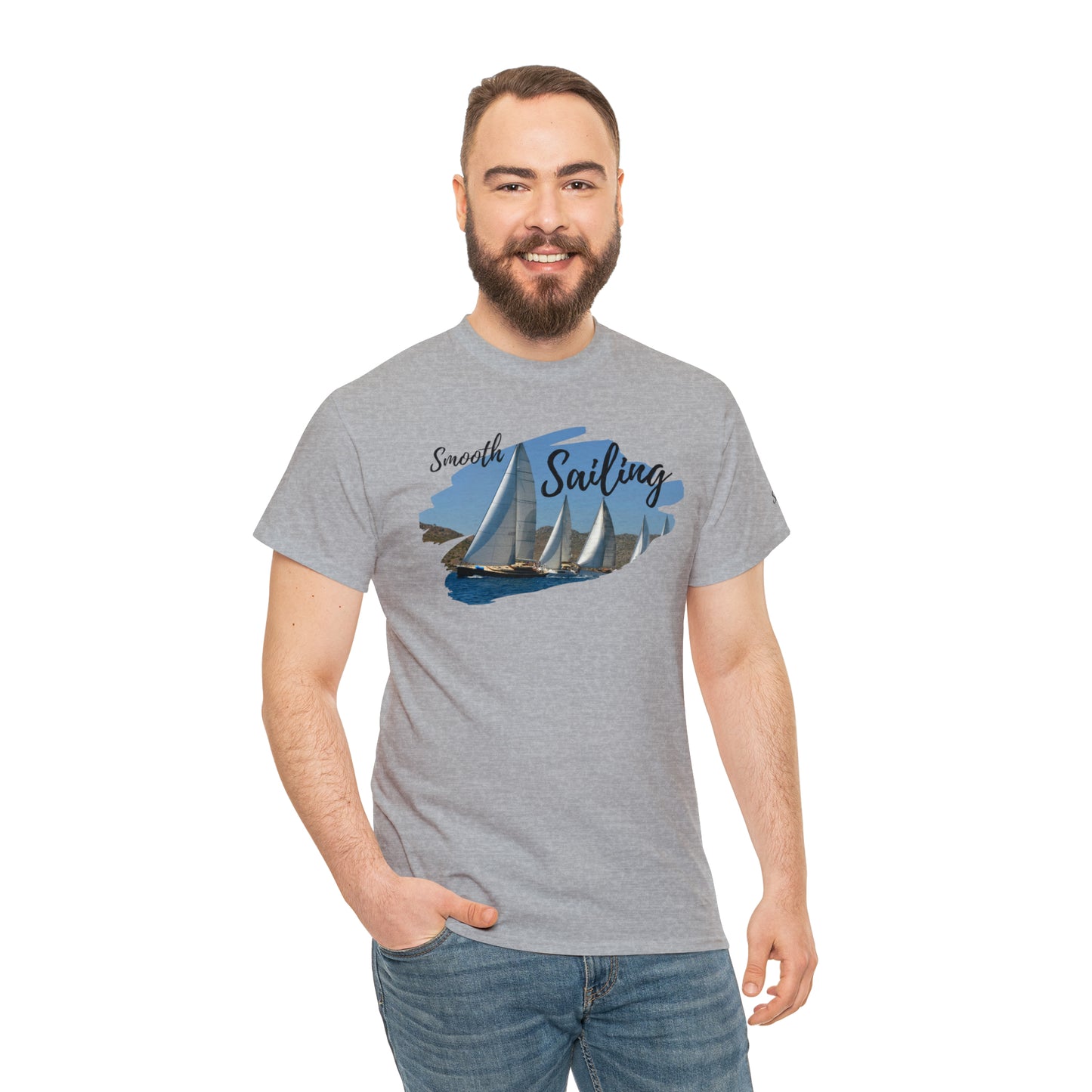 Sailing Unisex Heavy Cotton Tee