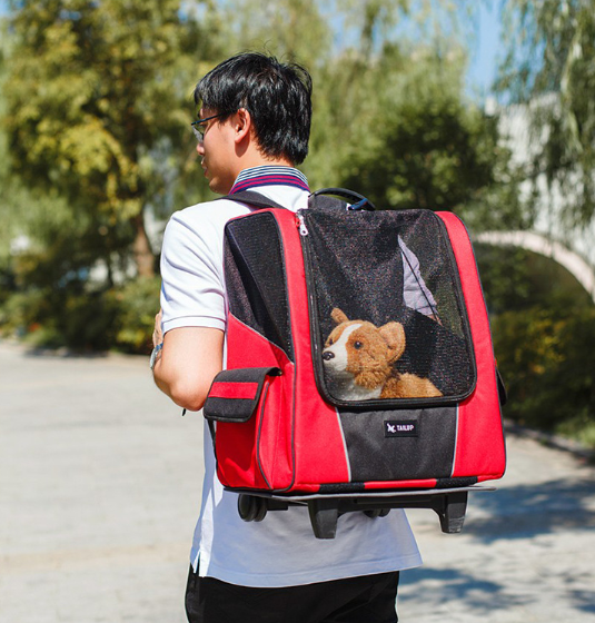 Dog Cat Portable Strollers Backpack