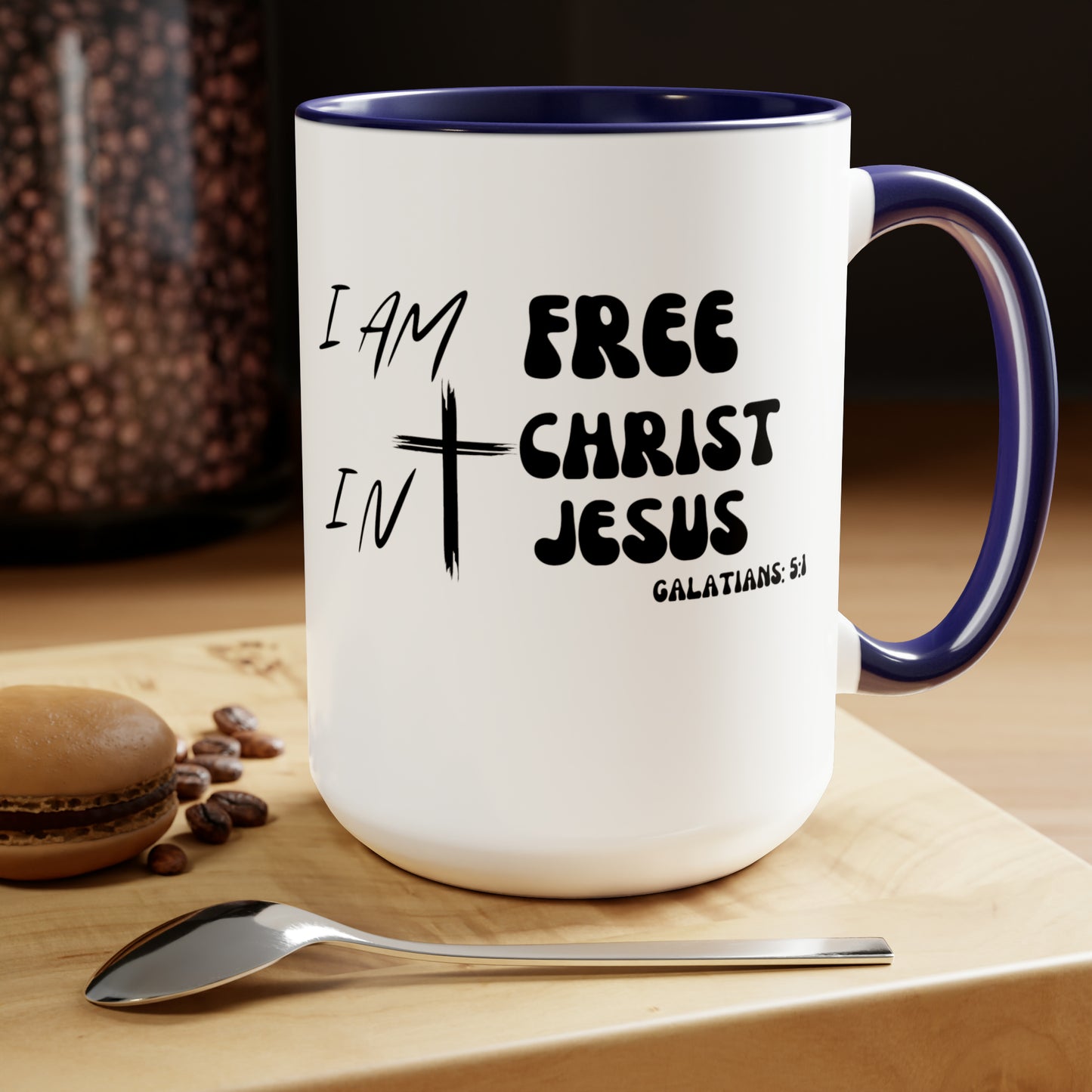 Christian WearTwo-Tone Coffee Mugs, 15oz