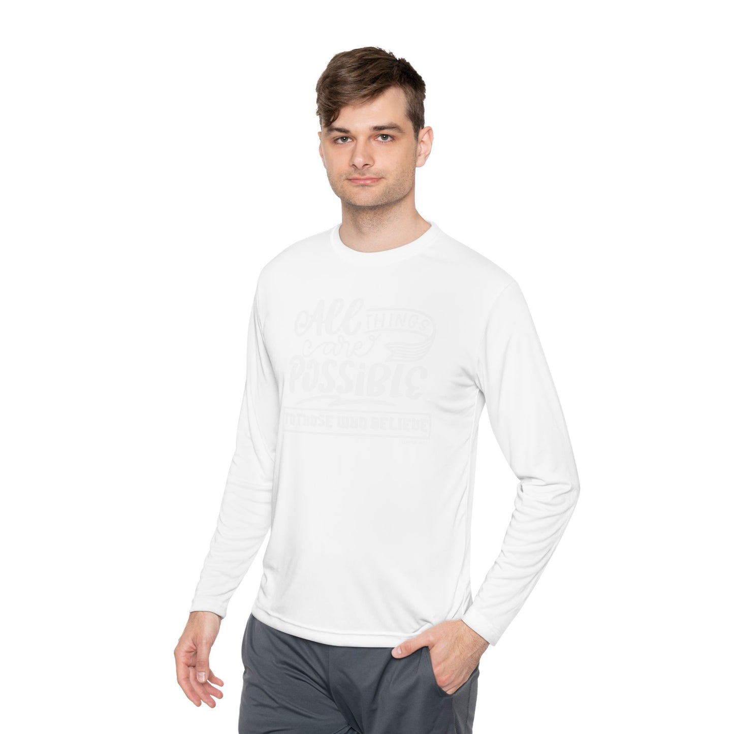 Christian wear Unisex Lightweight Long Sleeve Tee