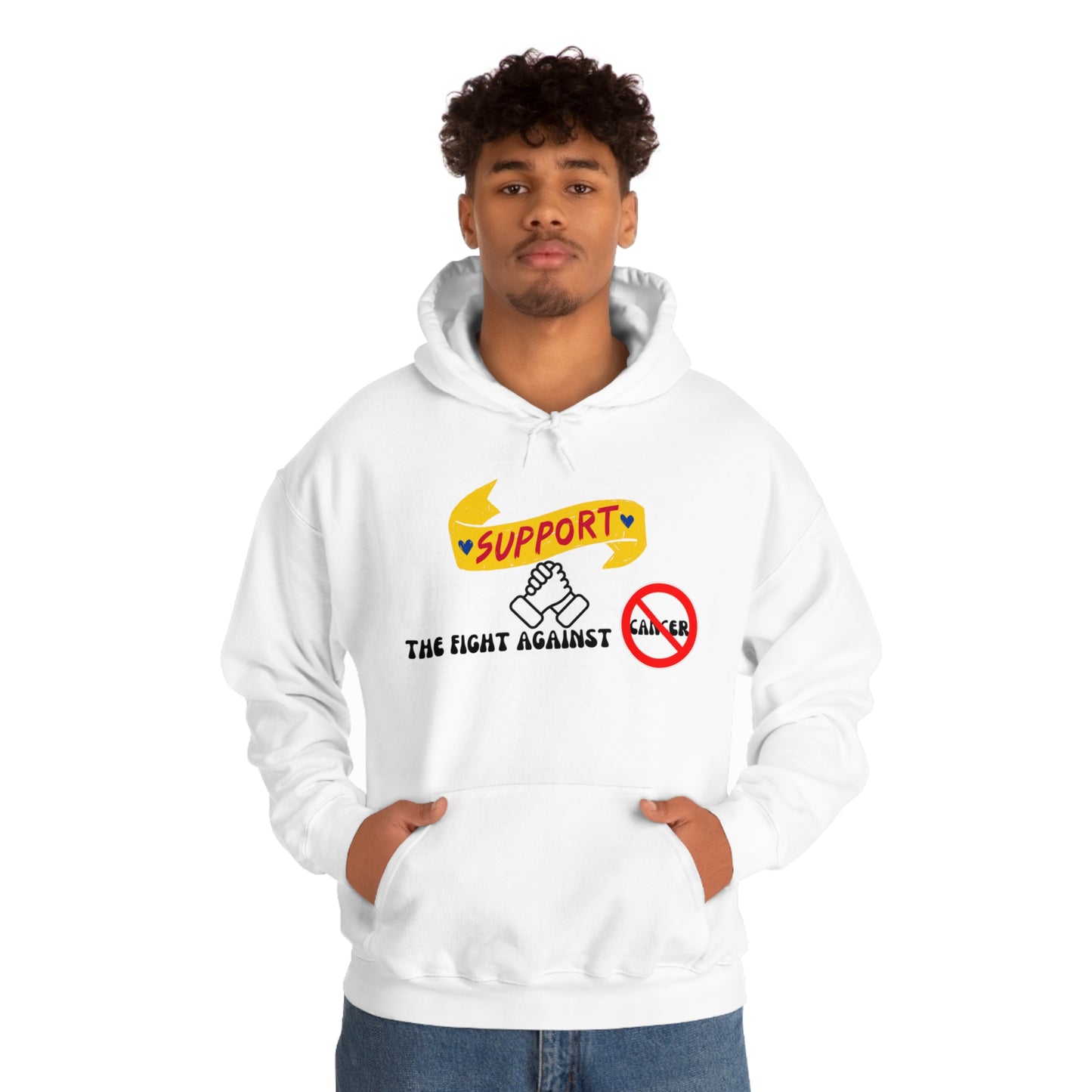 Cancer Awareness Unisex Heavy Blend™ Hooded Sweatshirt