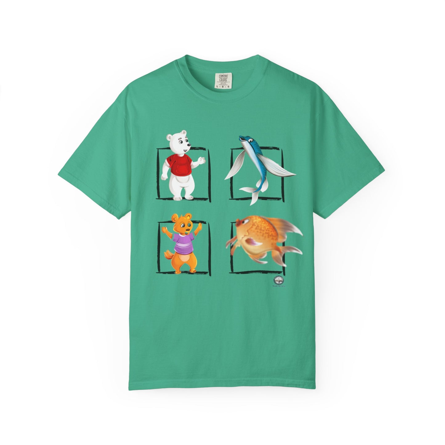 Whimsical Cartoon T-Shirt, Fun Graphic Tee for Kids, Animal Lovers Apparel, Perfect Gift for Birthdays and Celebrations