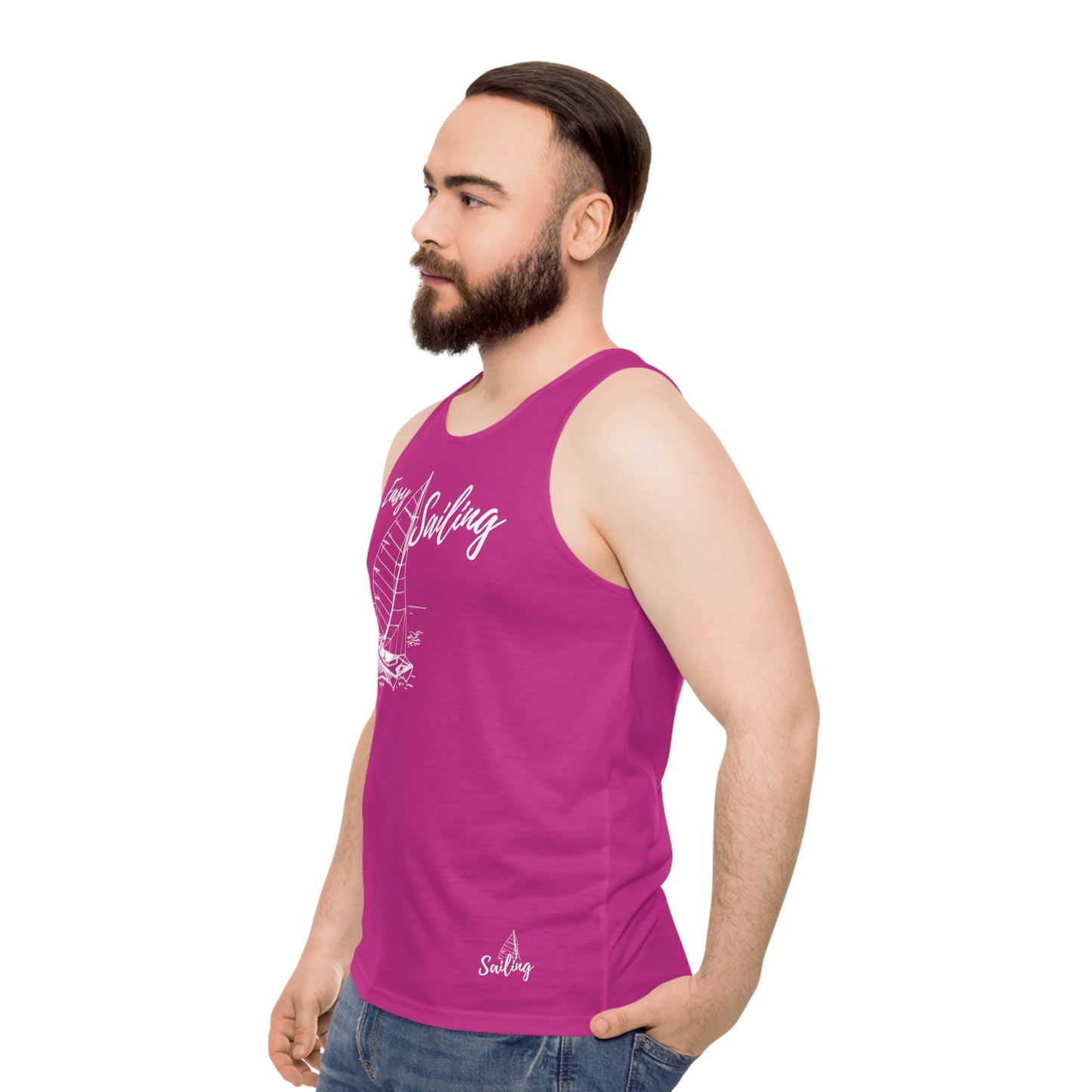 Sailing Unisex Tank Top (AOP)