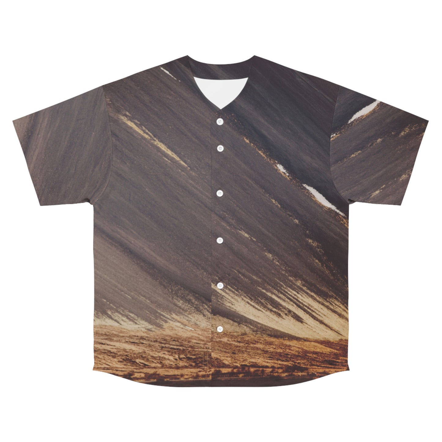 Exotic Print Baseball Jersey