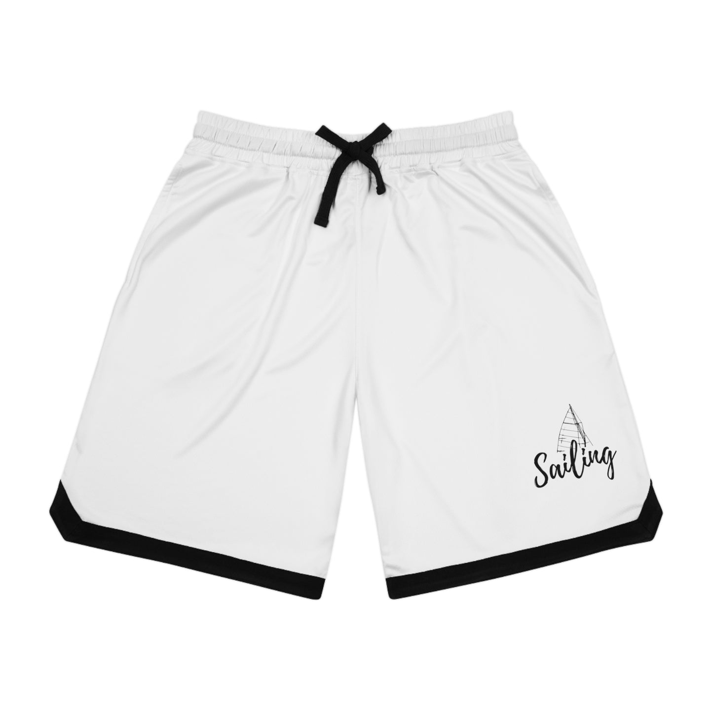 Sailing Basketball Rib Shorts (AOP)